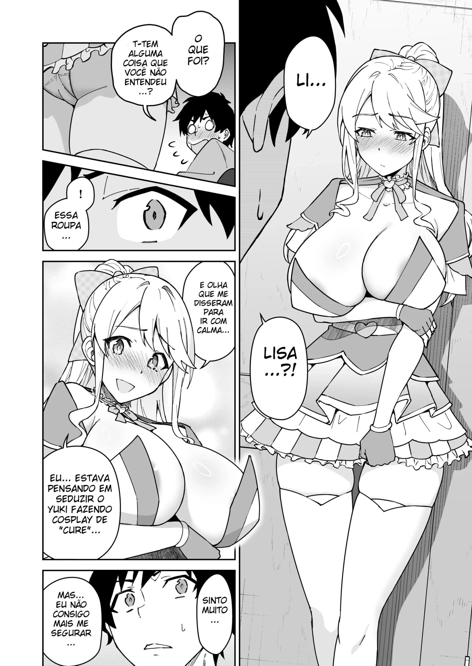 Atravesse Meu Coração ~ A Membro Tsundere do Comitê Disciplinar e a Linda Estudante de Intercâmbio Loira ~ - Foto 18