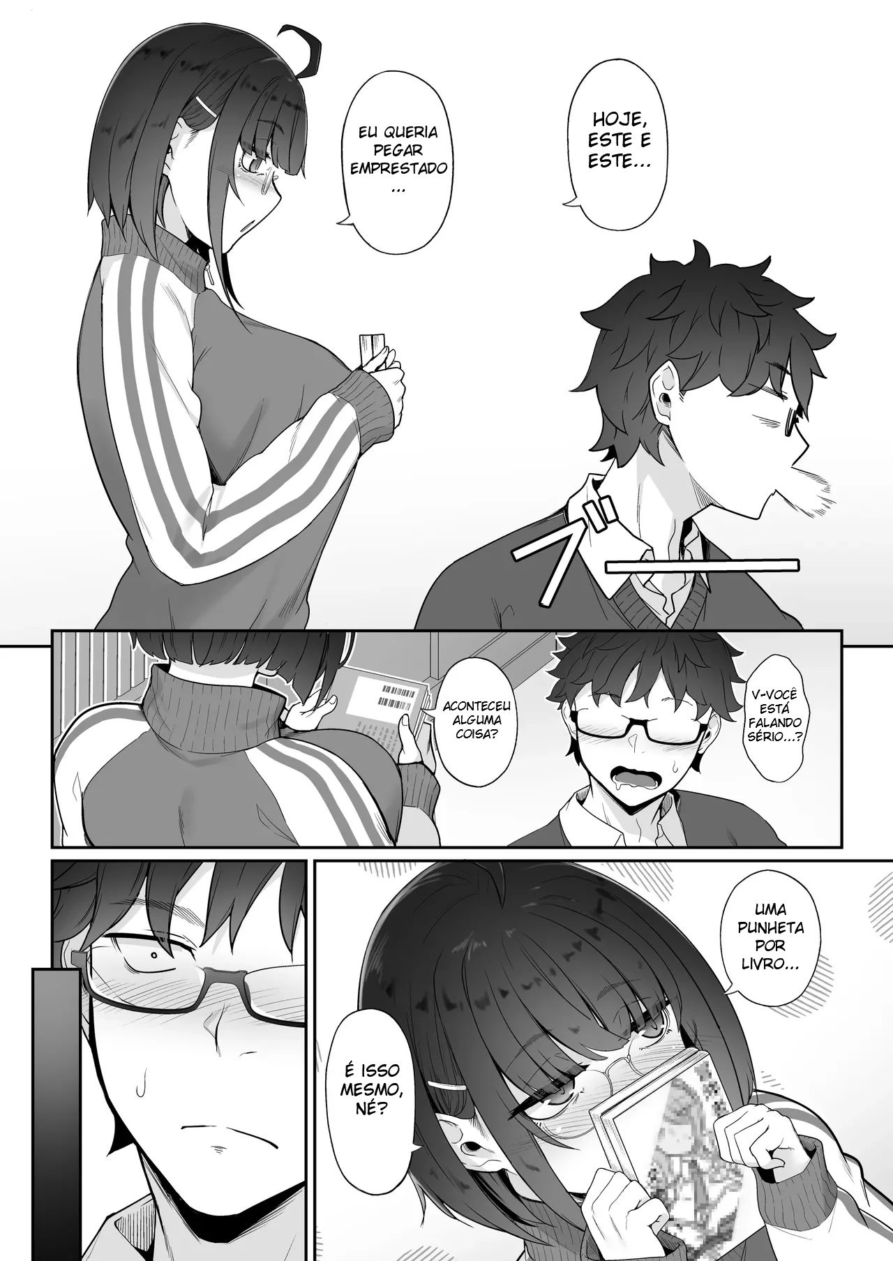 A História de Quando Emprestei Um Mangá para a Minha Kouhai Otaku e Ela Me Masturbou - Foto 19