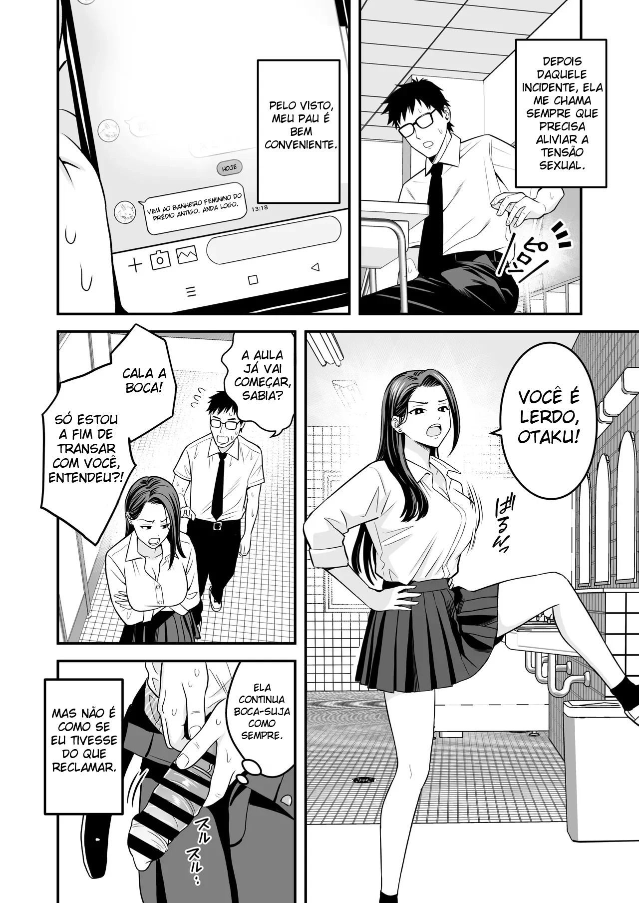 Quando Uma Gyaru Que Só Quer Transar Encontra Um Otaku Bem-Dotado - Foto 19