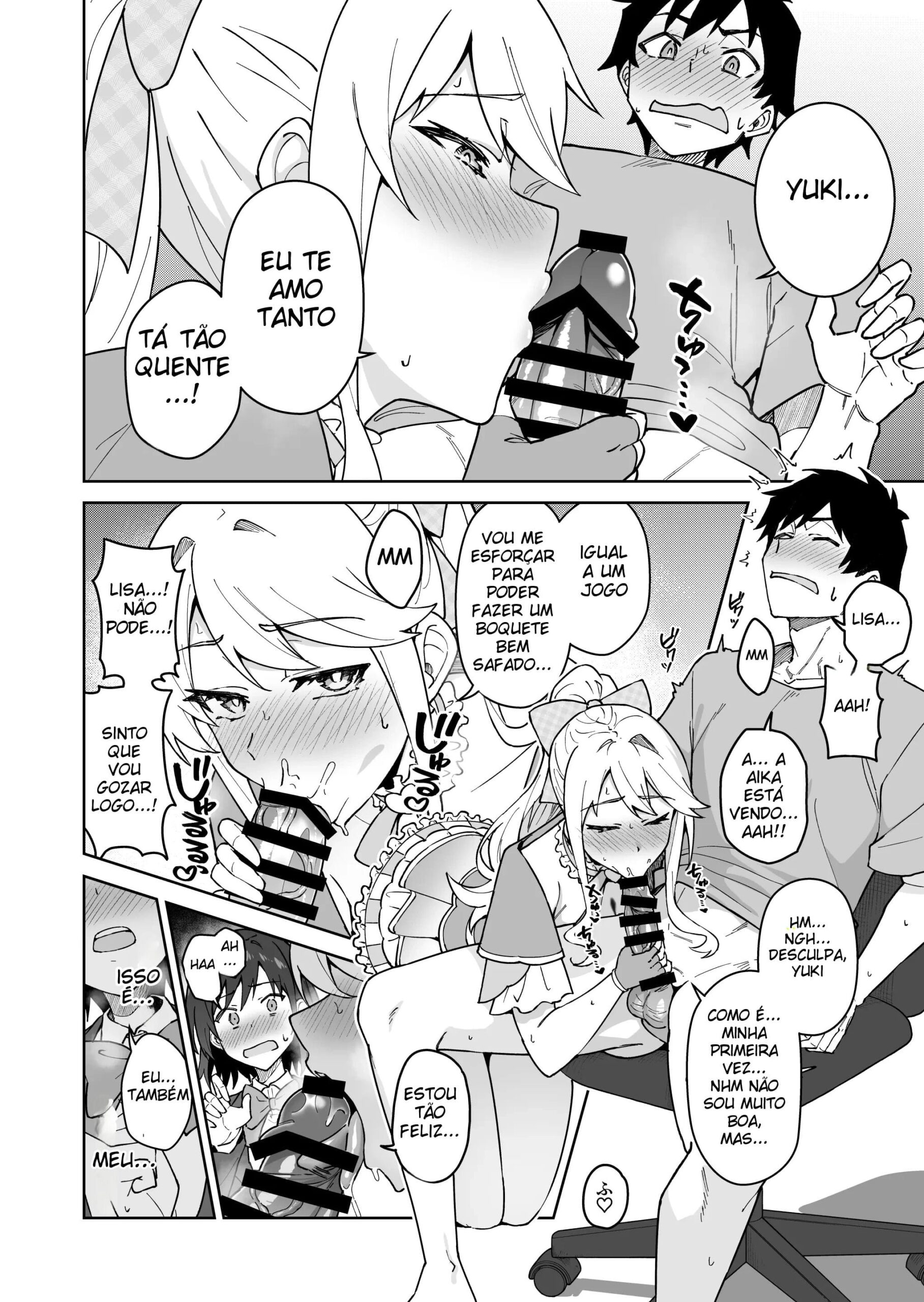 Atravesse Meu Coração ~ A Membro Tsundere do Comitê Disciplinar e a Linda Estudante de Intercâmbio Loira ~ - Foto 20