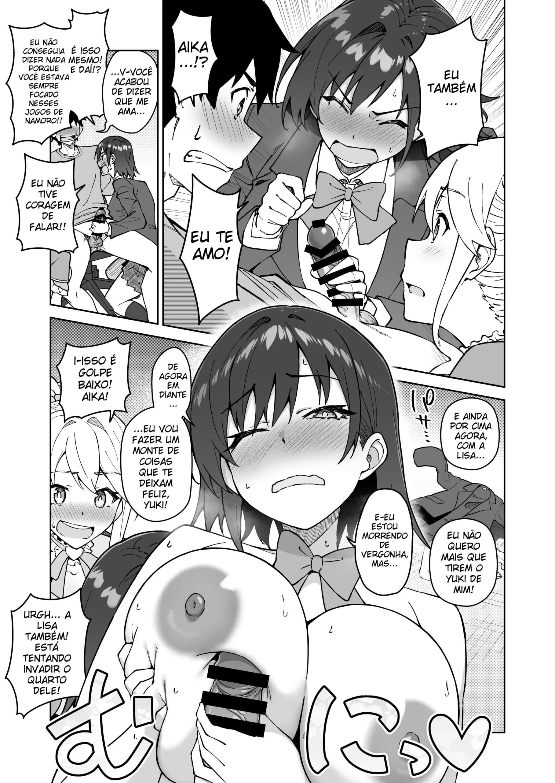 Atravesse Meu Coração ~ A Membro Tsundere do Comitê Disciplinar e a Linda Estudante de Intercâmbio Loira ~ - Foto 21