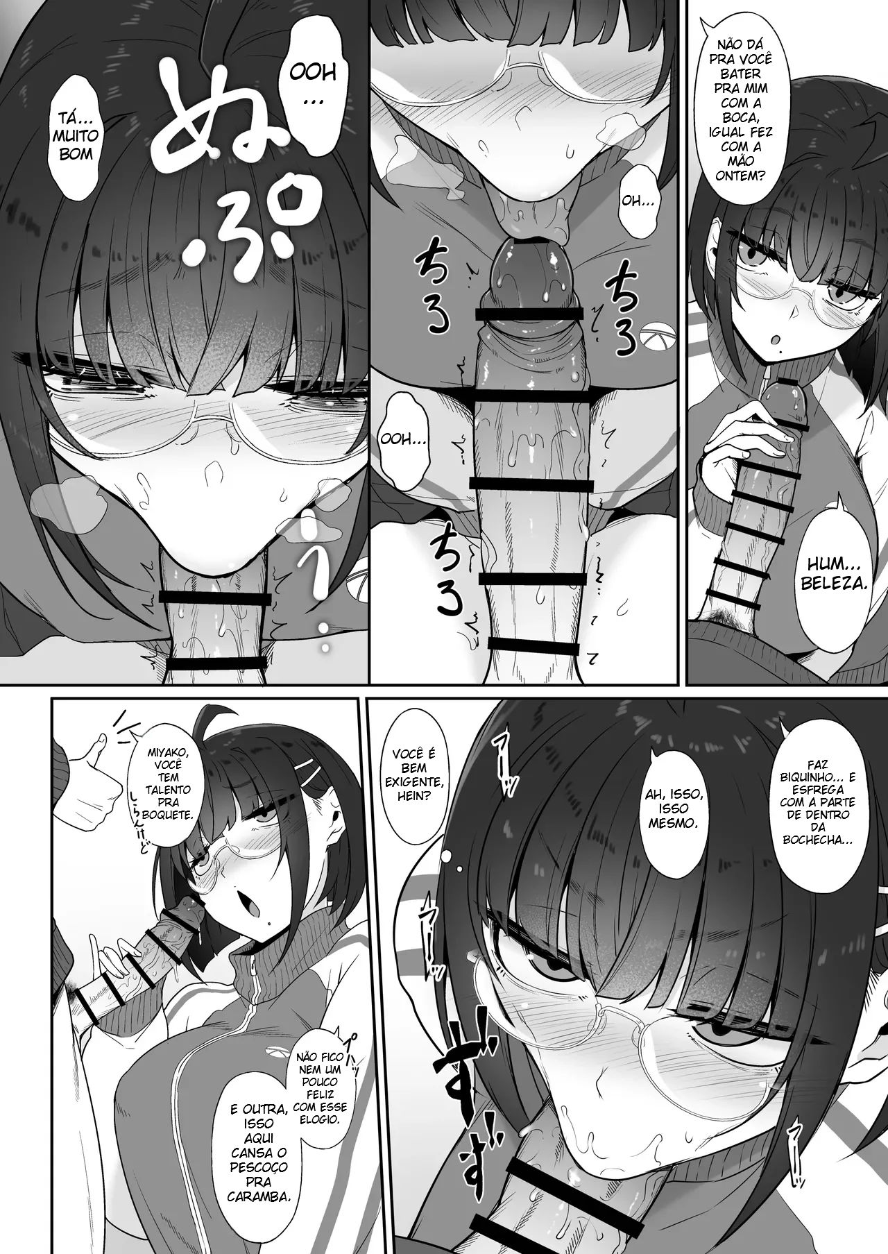 A História de Quando Emprestei Um Mangá para a Minha Kouhai Otaku e Ela Me Masturbou - Foto 23