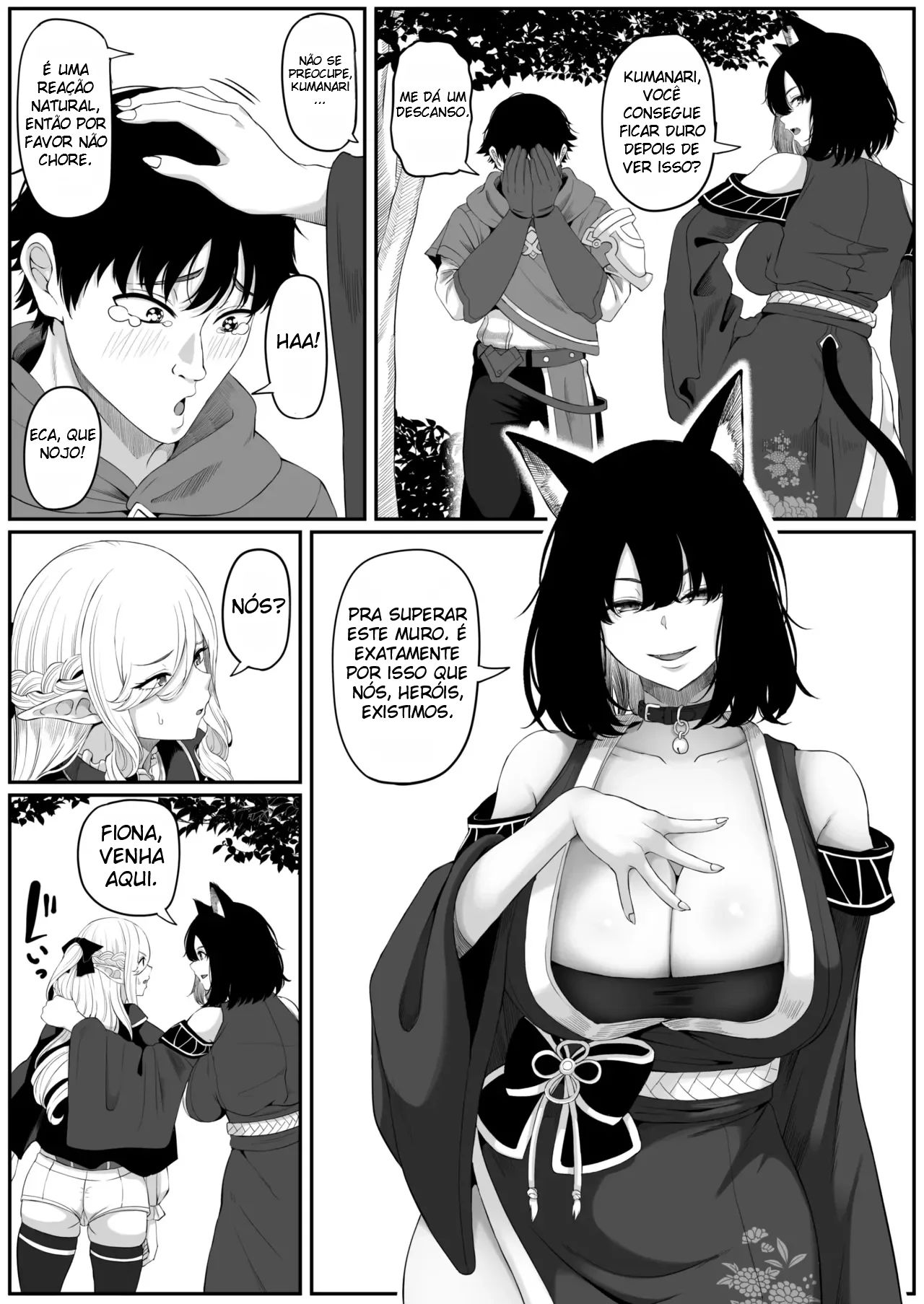A Odisseia Anal em Outro Mundo 2 ~ Arco Da Garota-Gato - Foto 23