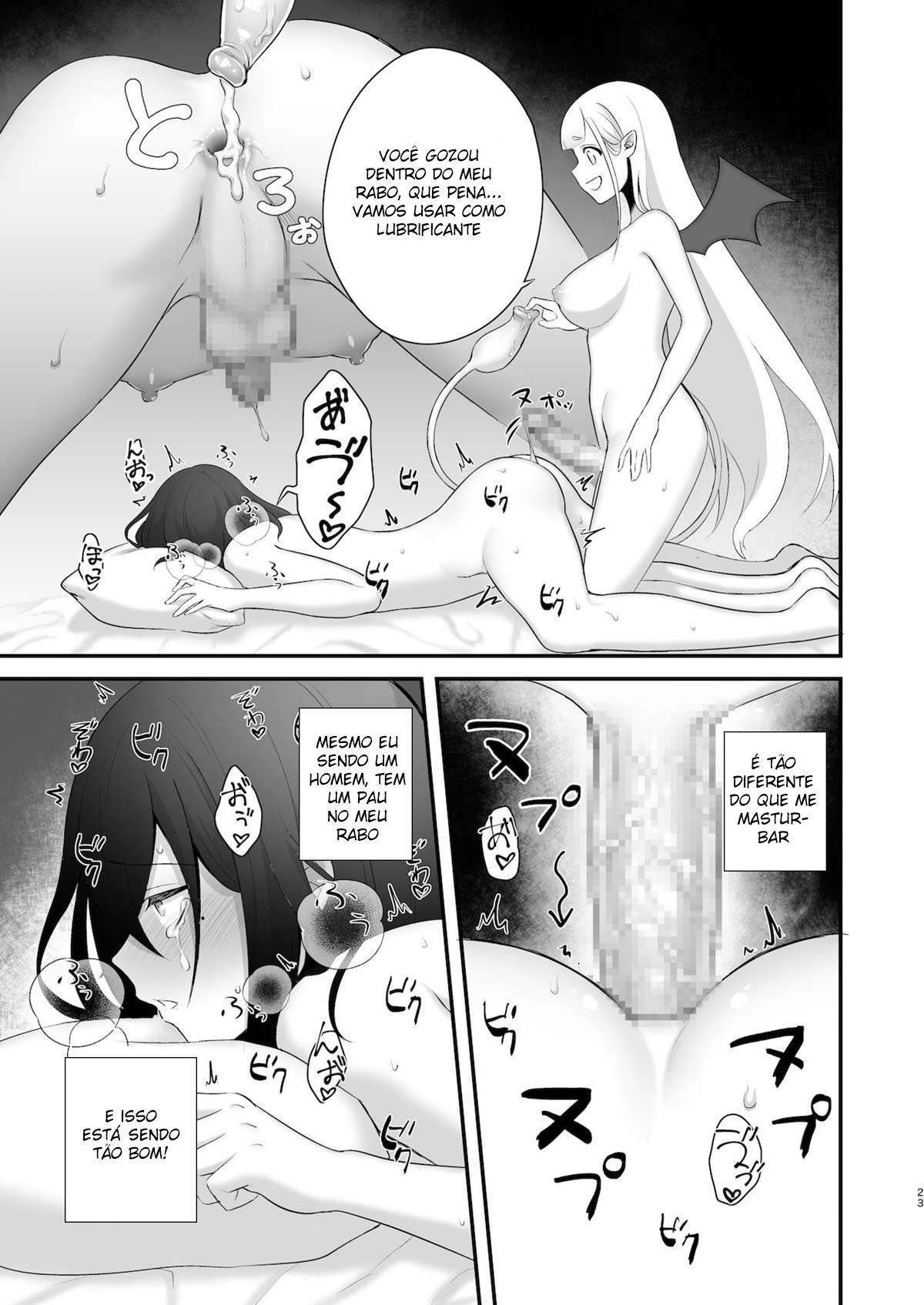 Um Mangá Em Que Um Rapaz Mimado Recebe Uma "Lição" de Uma Súcubo F***. - Foto 23