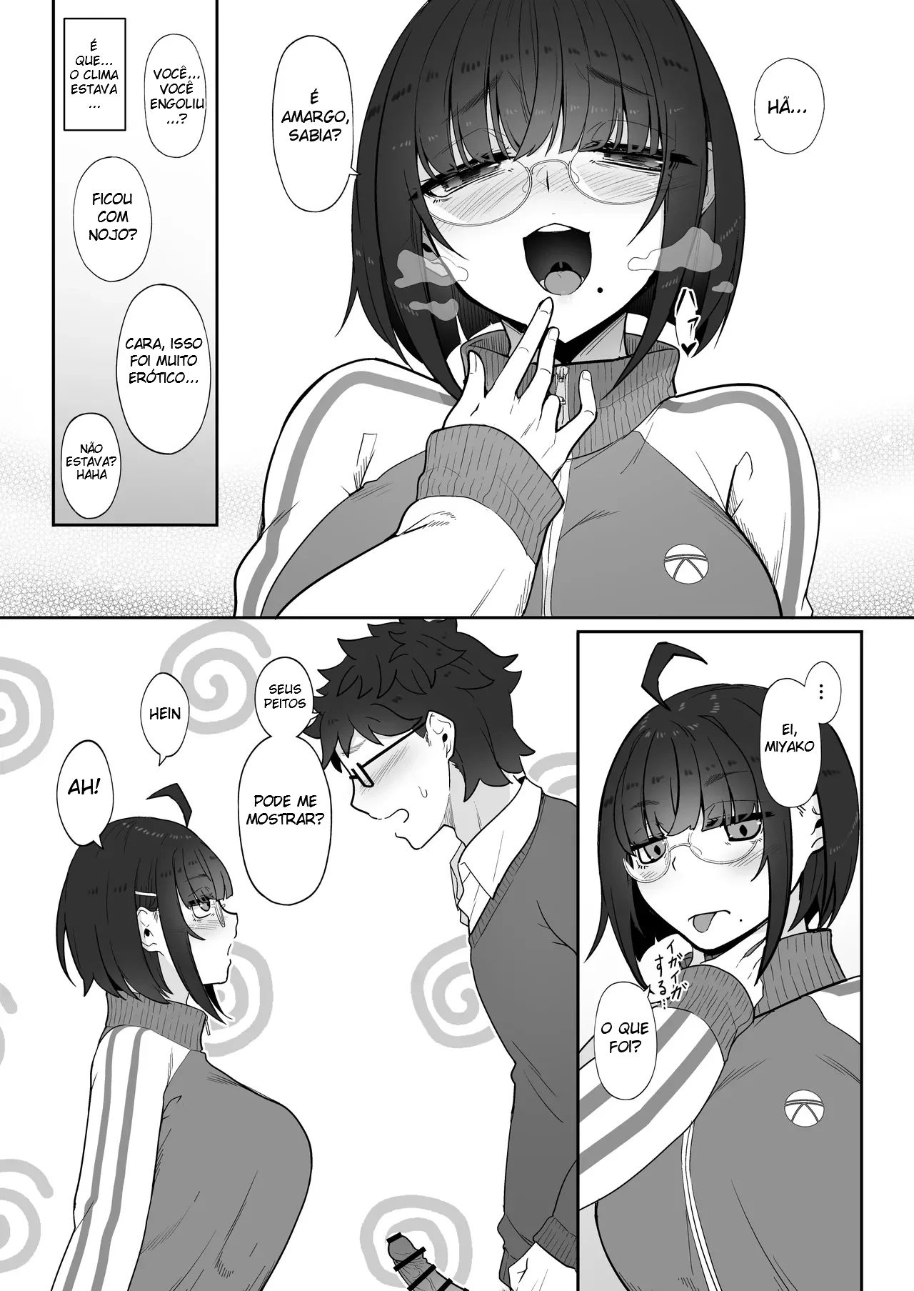 A História de Quando Emprestei Um Mangá para a Minha Kouhai Otaku e Ela Me Masturbou - Foto 27