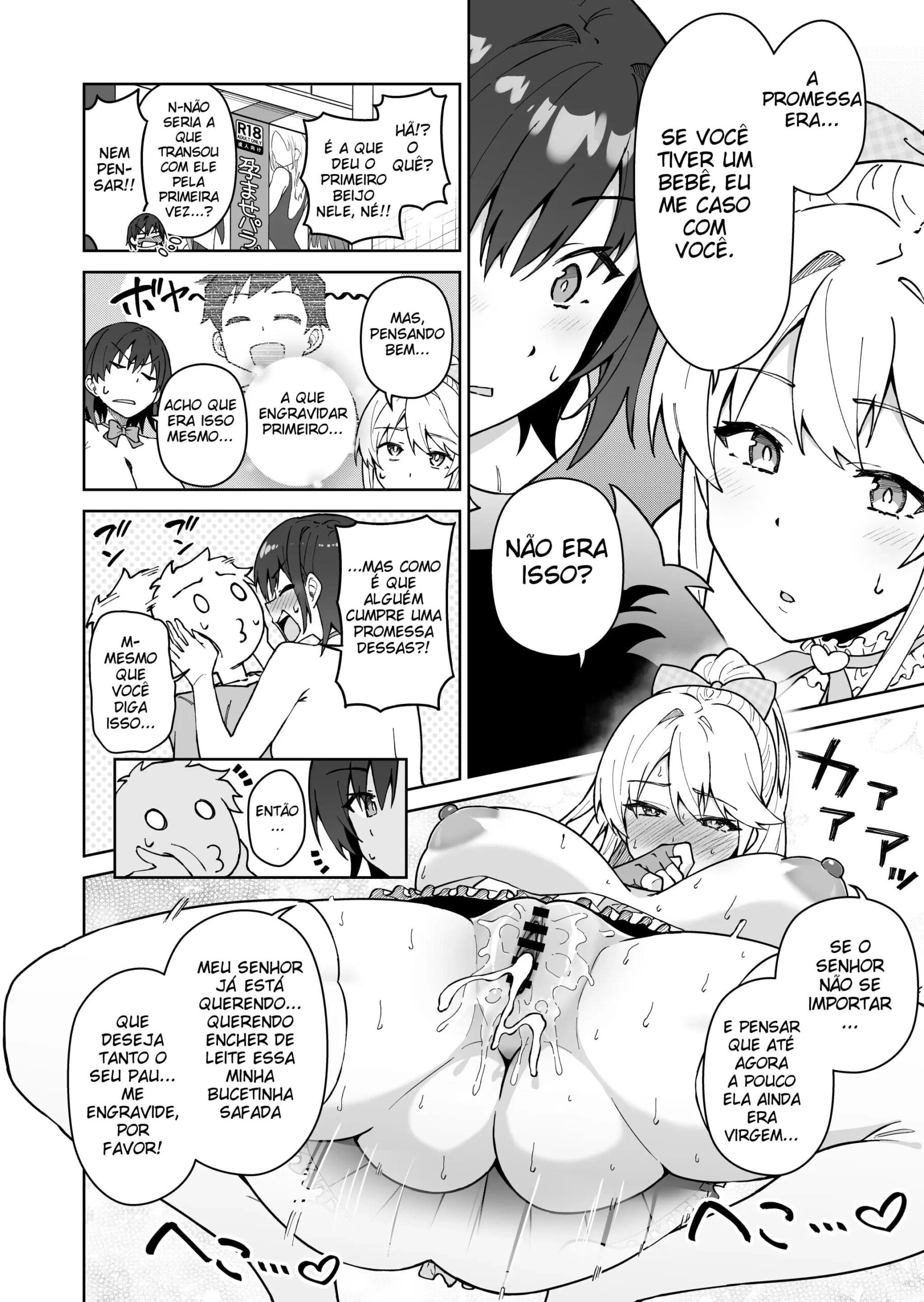 Atravesse Meu Coração ~ A Membro Tsundere do Comitê Disciplinar e a Linda Estudante de Intercâmbio Loira ~ - Foto 32