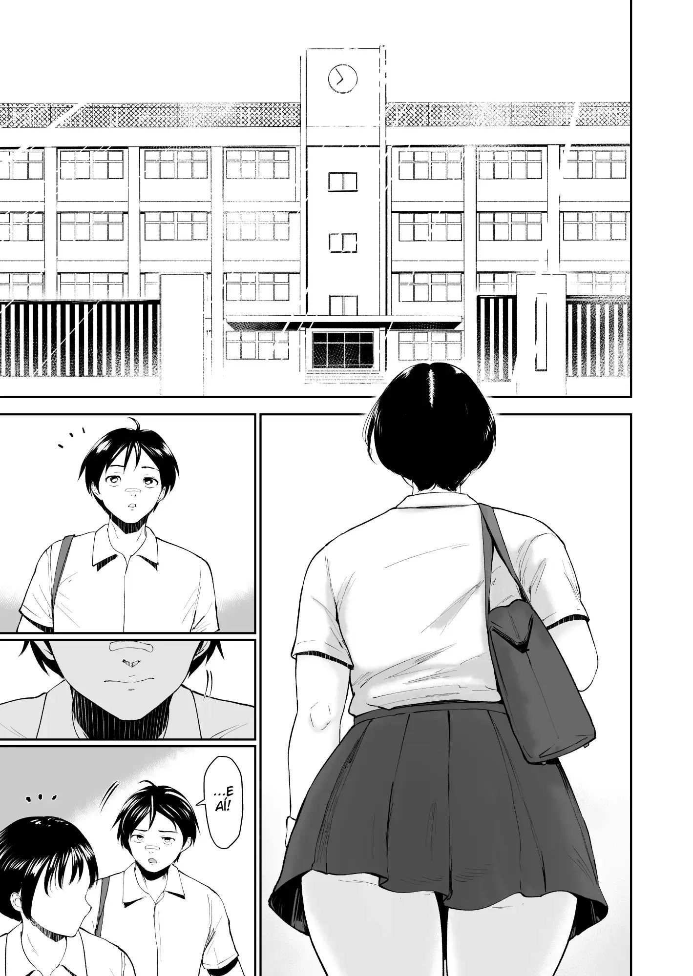 O Verão de Natsuki ~ Minha Amiga de Seios Fartos Foi Transformada Em Mulher Pelas Mãos de Um Adulto Durante o Verão - Foto 32