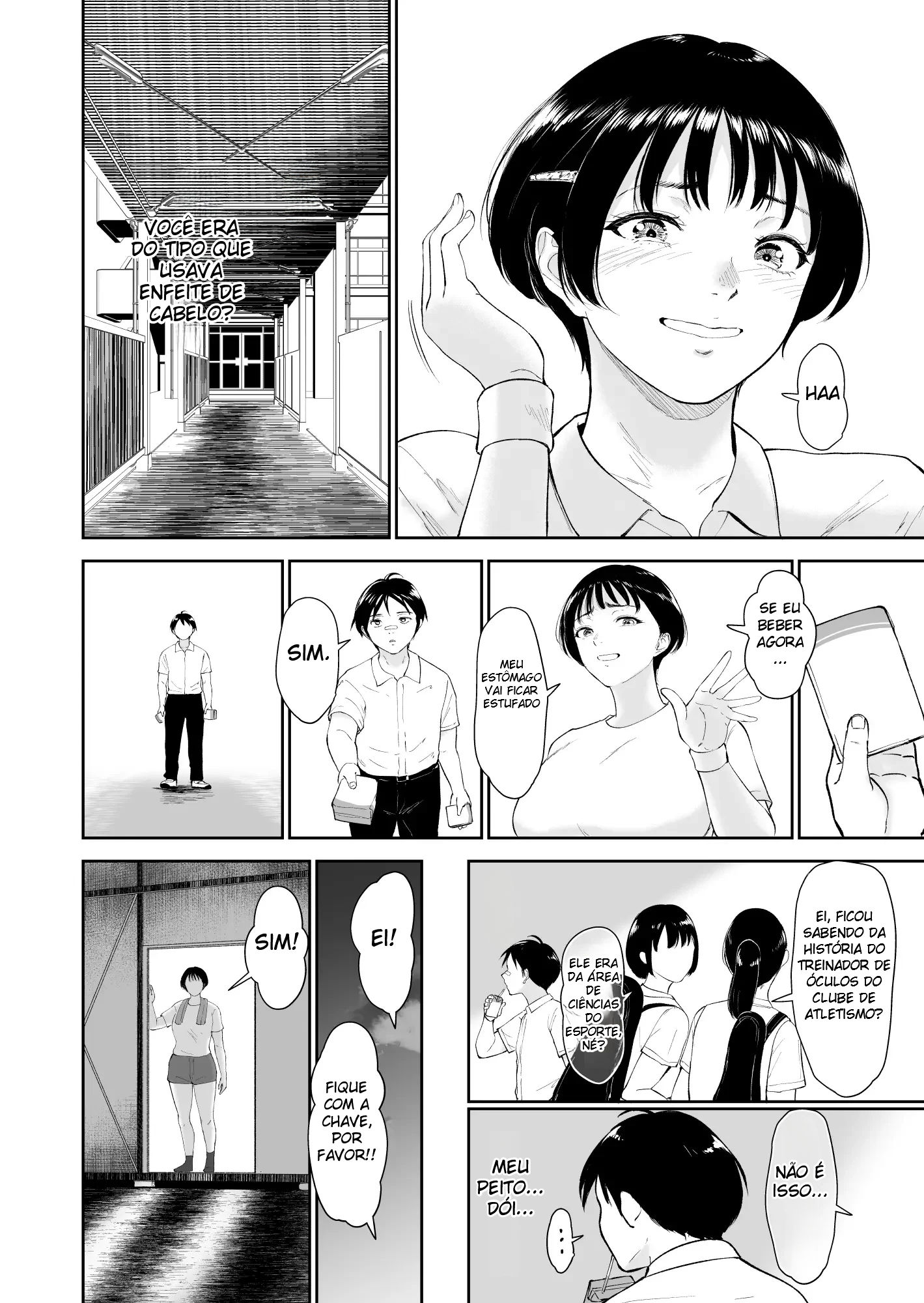 O Verão de Natsuki ~ Minha Amiga de Seios Fartos Foi Transformada Em Mulher Pelas Mãos de Um Adulto Durante o Verão - Foto 35