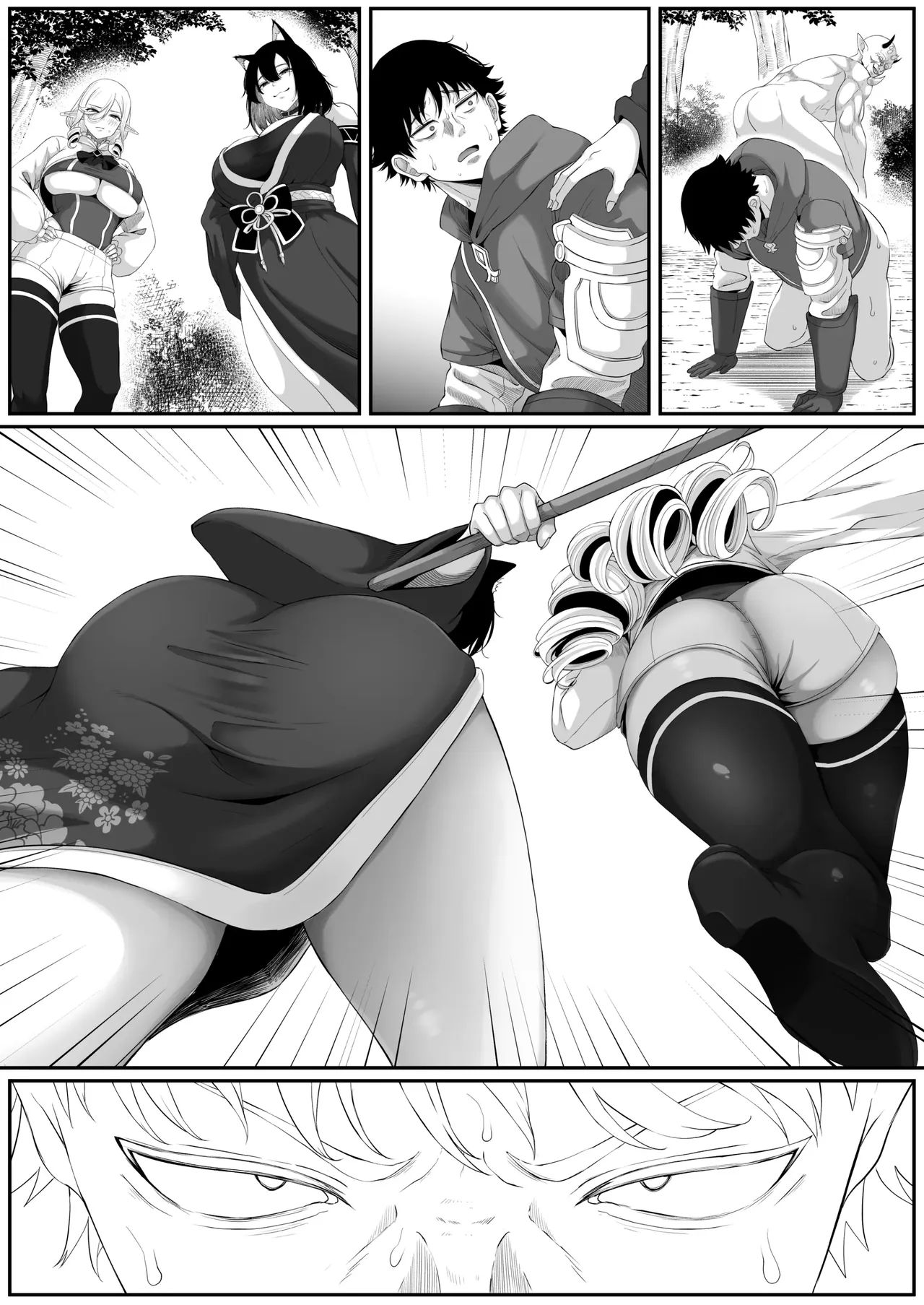 A Odisseia Anal em Outro Mundo 2 ~ Arco Da Garota-Gato - Foto 36