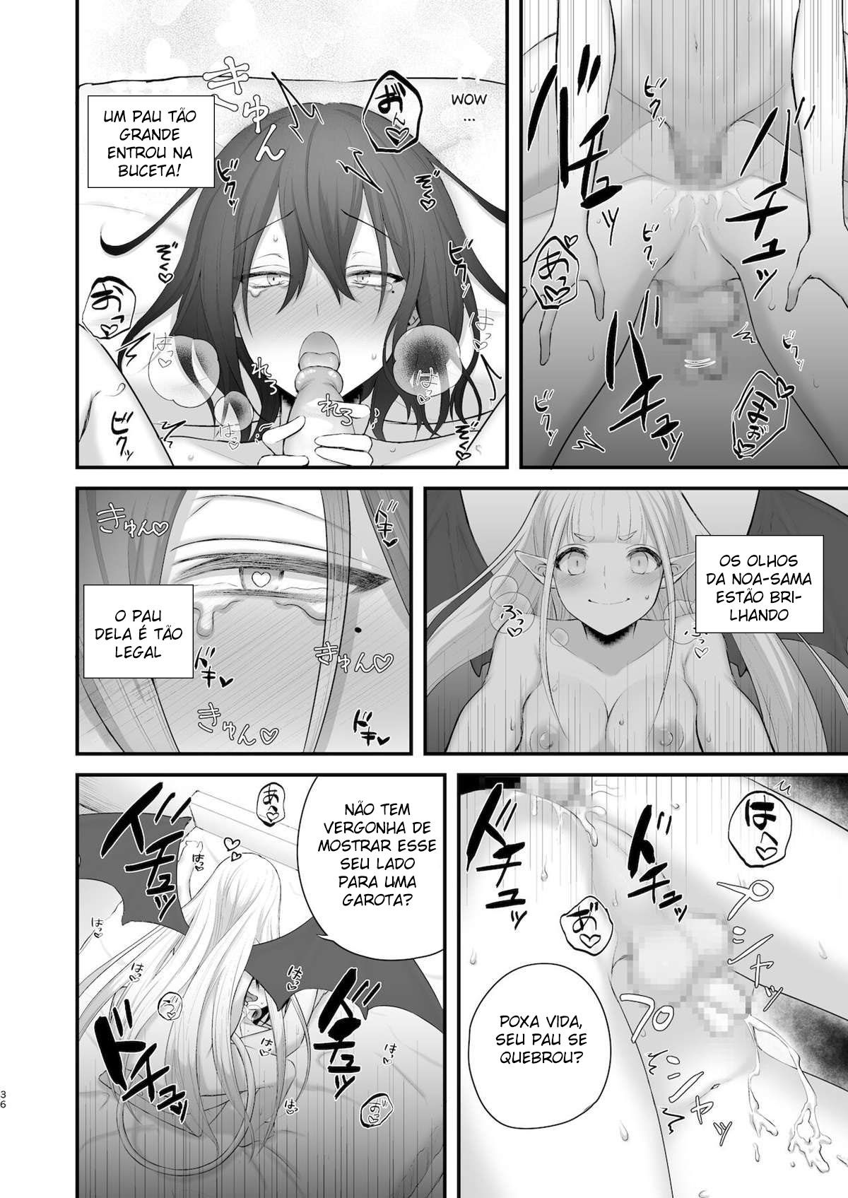 Um Mangá Em Que Um Rapaz Mimado Recebe Uma "Lição" de Uma Súcubo F***. - Foto 36
