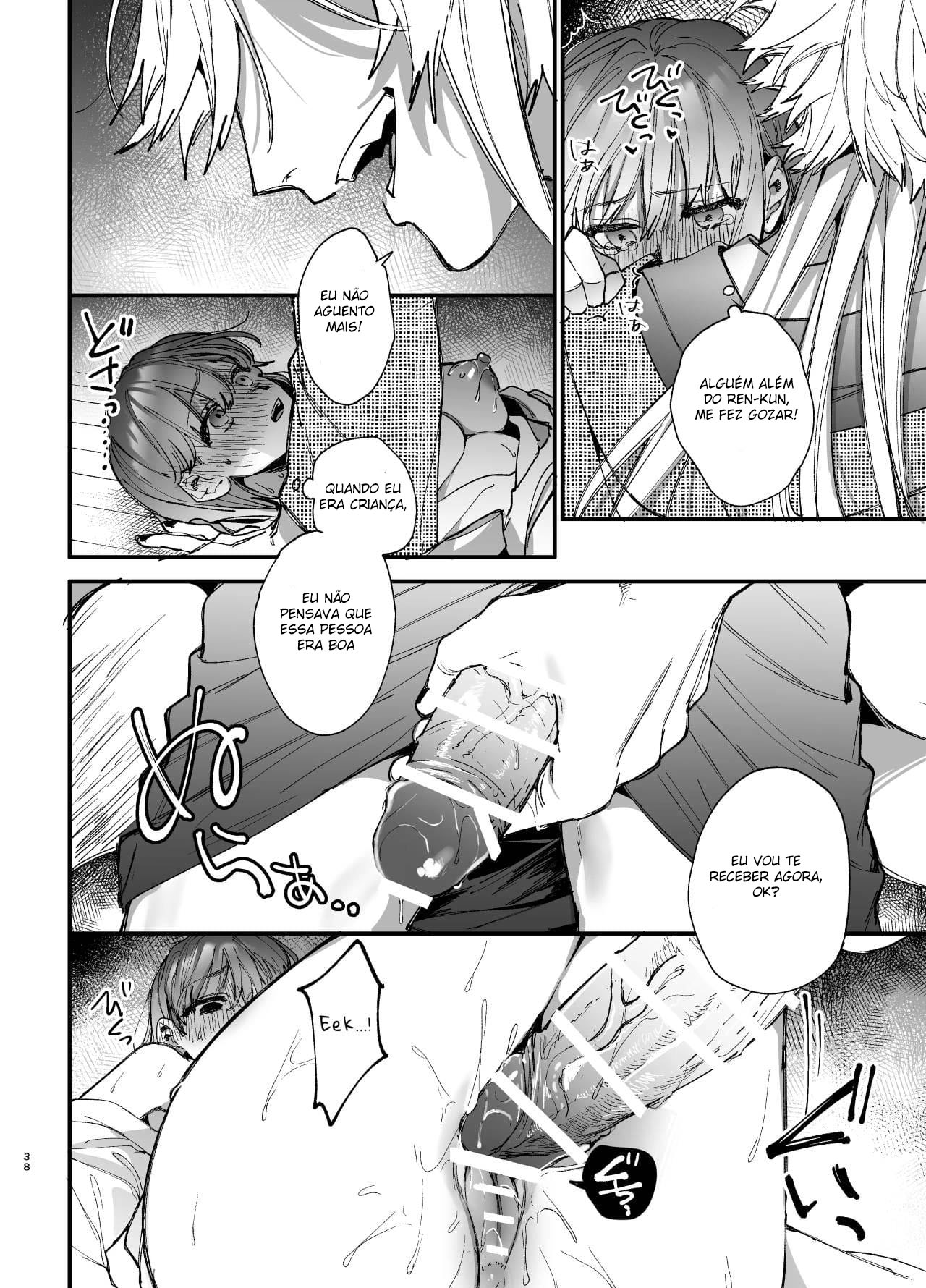 Até Que o Exorcista de Merda Ren-kun, me Conquistou Com Seu Abraço 2 - Foto 38