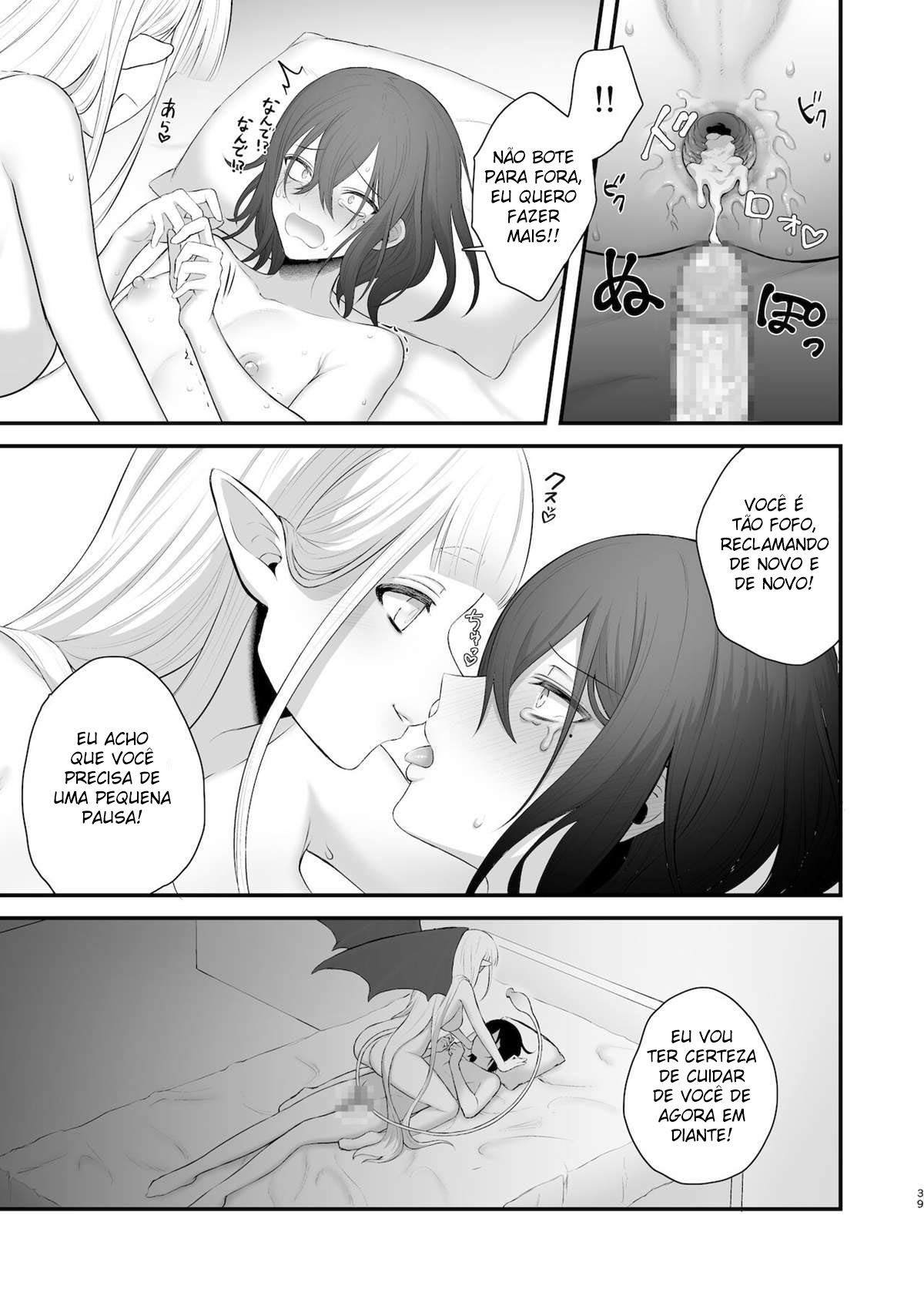Um Mangá Em Que Um Rapaz Mimado Recebe Uma "Lição" de Uma Súcubo F***. - Foto 39