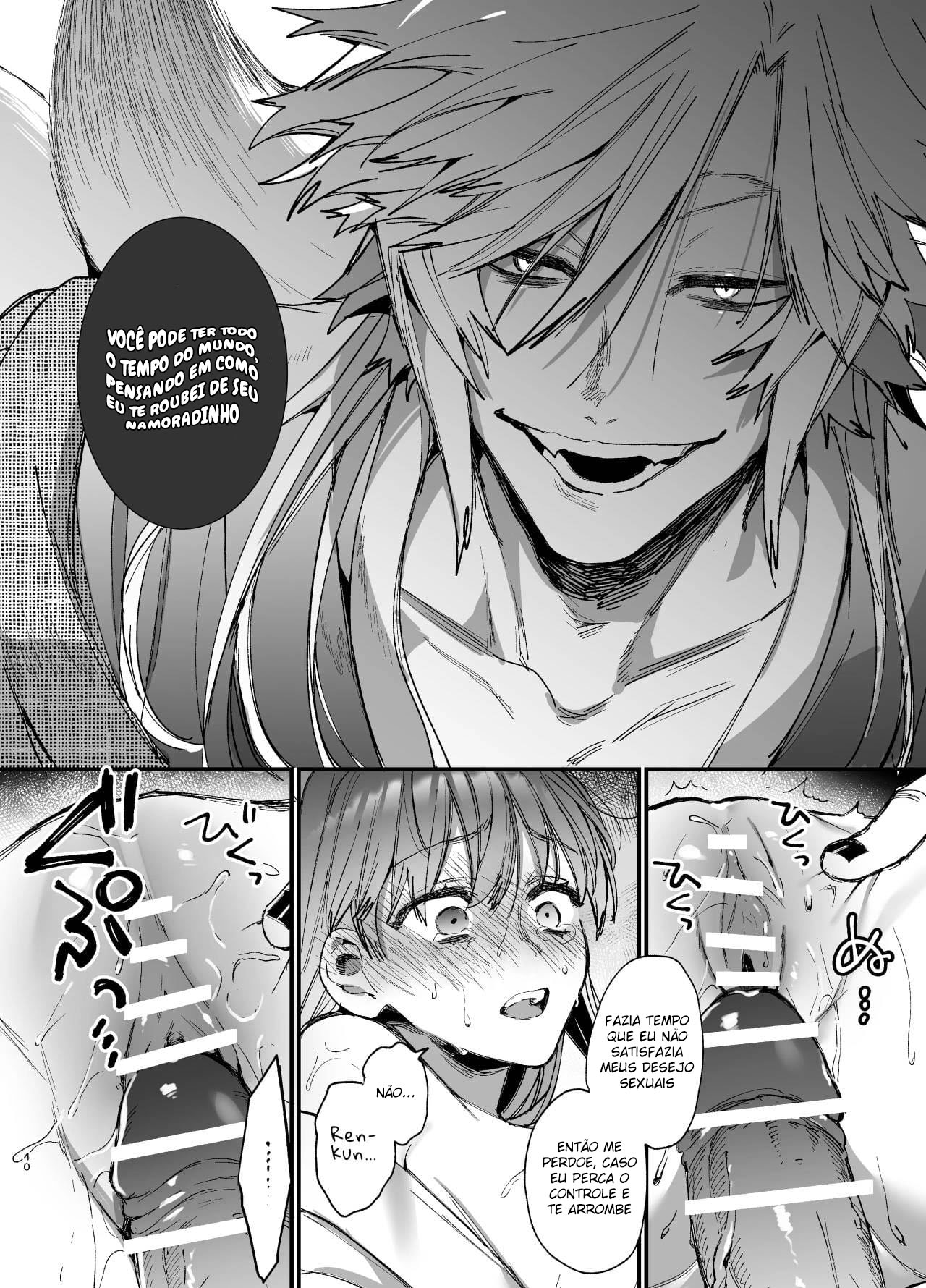 Até Que o Exorcista de Merda Ren-kun, me Conquistou Com Seu Abraço 2 - Foto 40