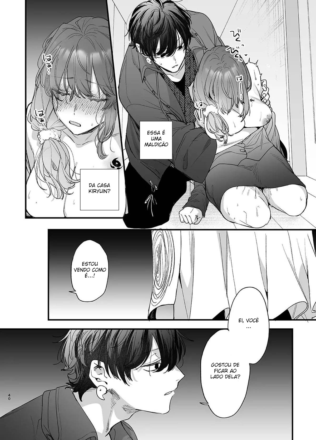Até Que o Exorcista de Merda Ren-kun, me Conquistou Com Seu Abraço. - Foto 40