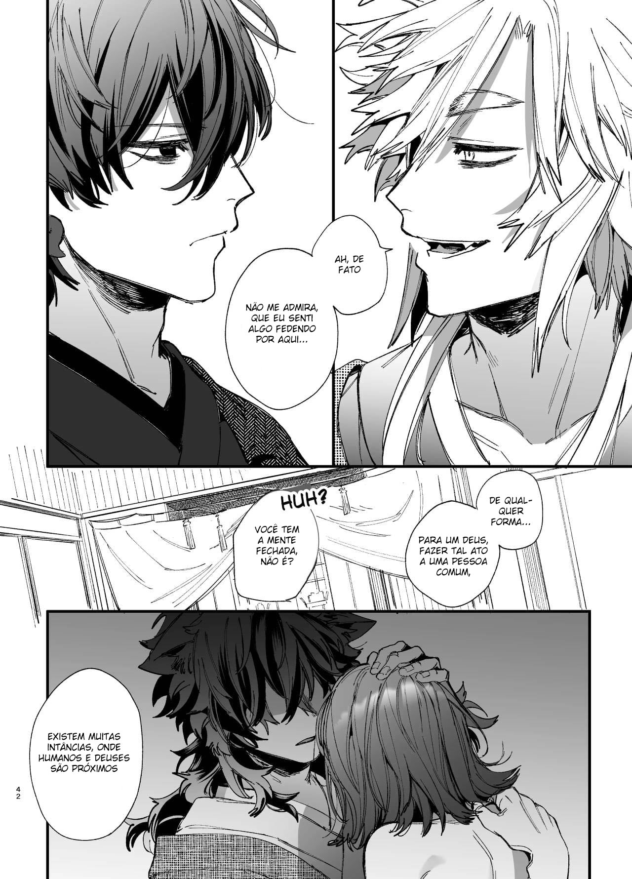 Até Que o Exorcista de Merda Ren-kun, me Conquistou Com Seu Abraço 2 - Foto 42