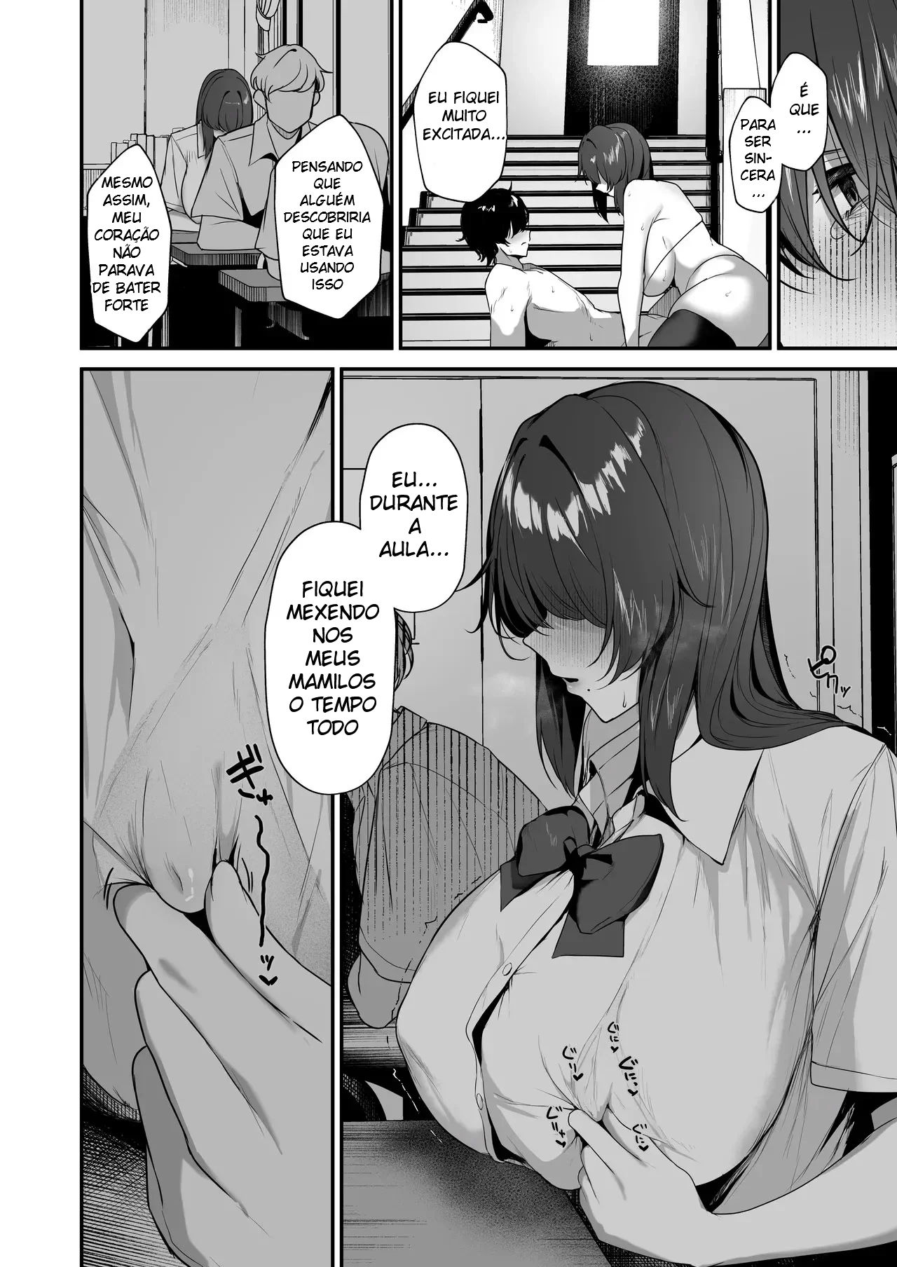 Eu Sou o Único Que Sabe Que a Kagemori-san, Uma Introvertida Solitária, é na Verdade Uma Superpervertida Tímida - Foto 45