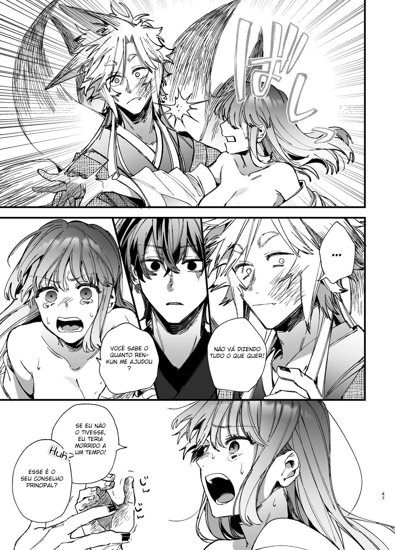 Até Que o Exorcista de Merda Ren-kun, me Conquistou Com Seu Abraço 2 - Foto 47