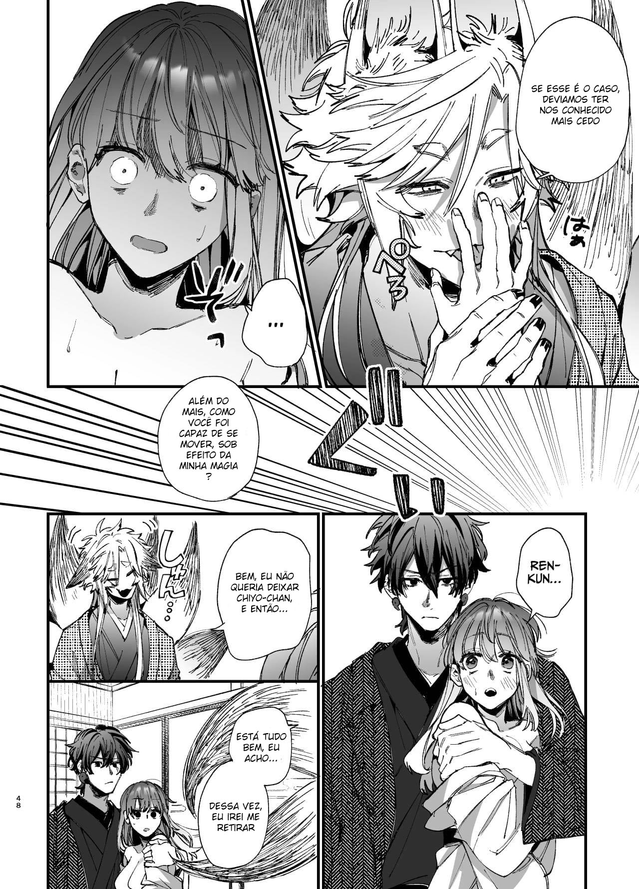 Até Que o Exorcista de Merda Ren-kun, me Conquistou Com Seu Abraço 2 - Foto 48