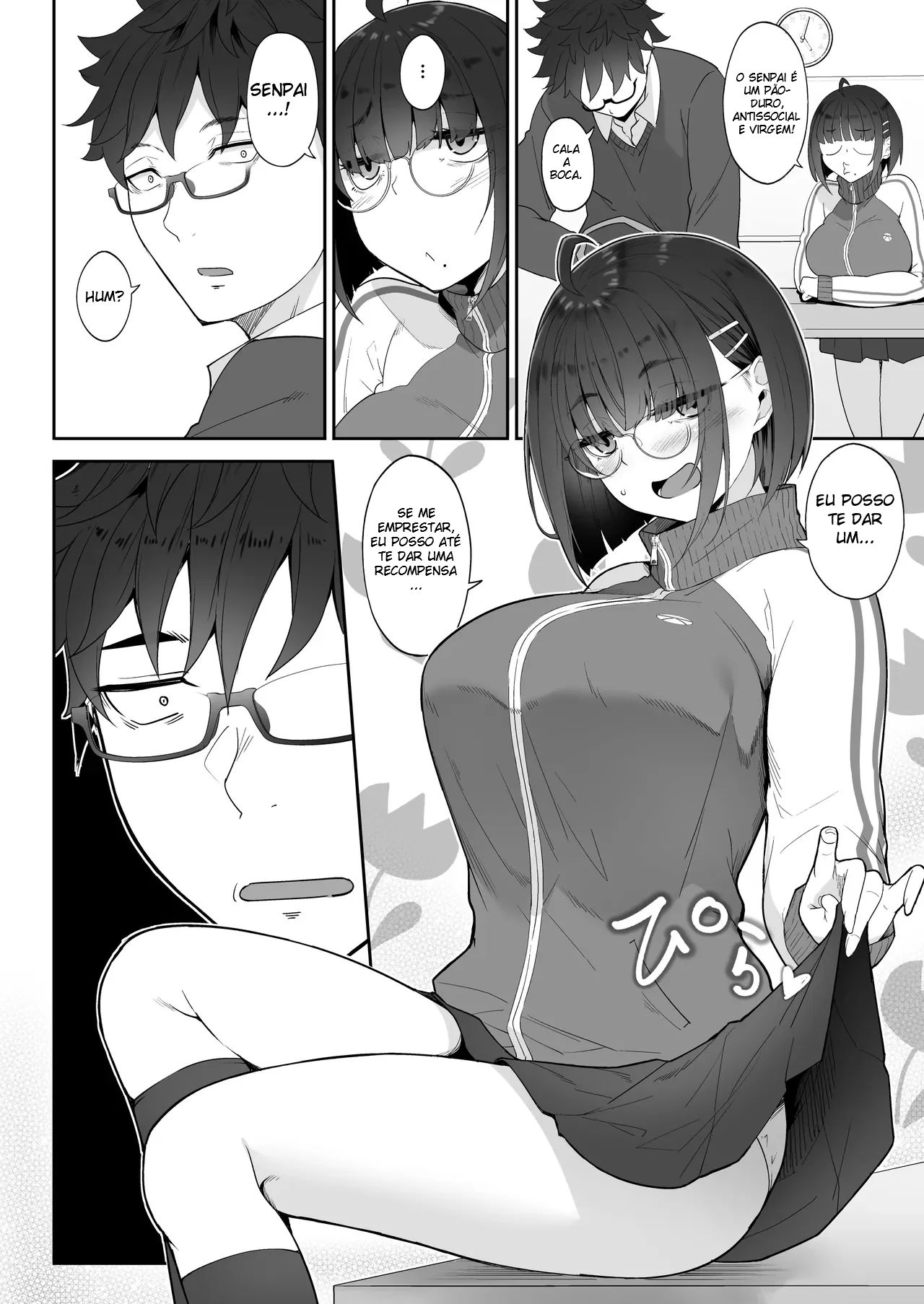 A História de Quando Emprestei Um Mangá para a Minha Kouhai Otaku e Ela Me Masturbou - Foto 5