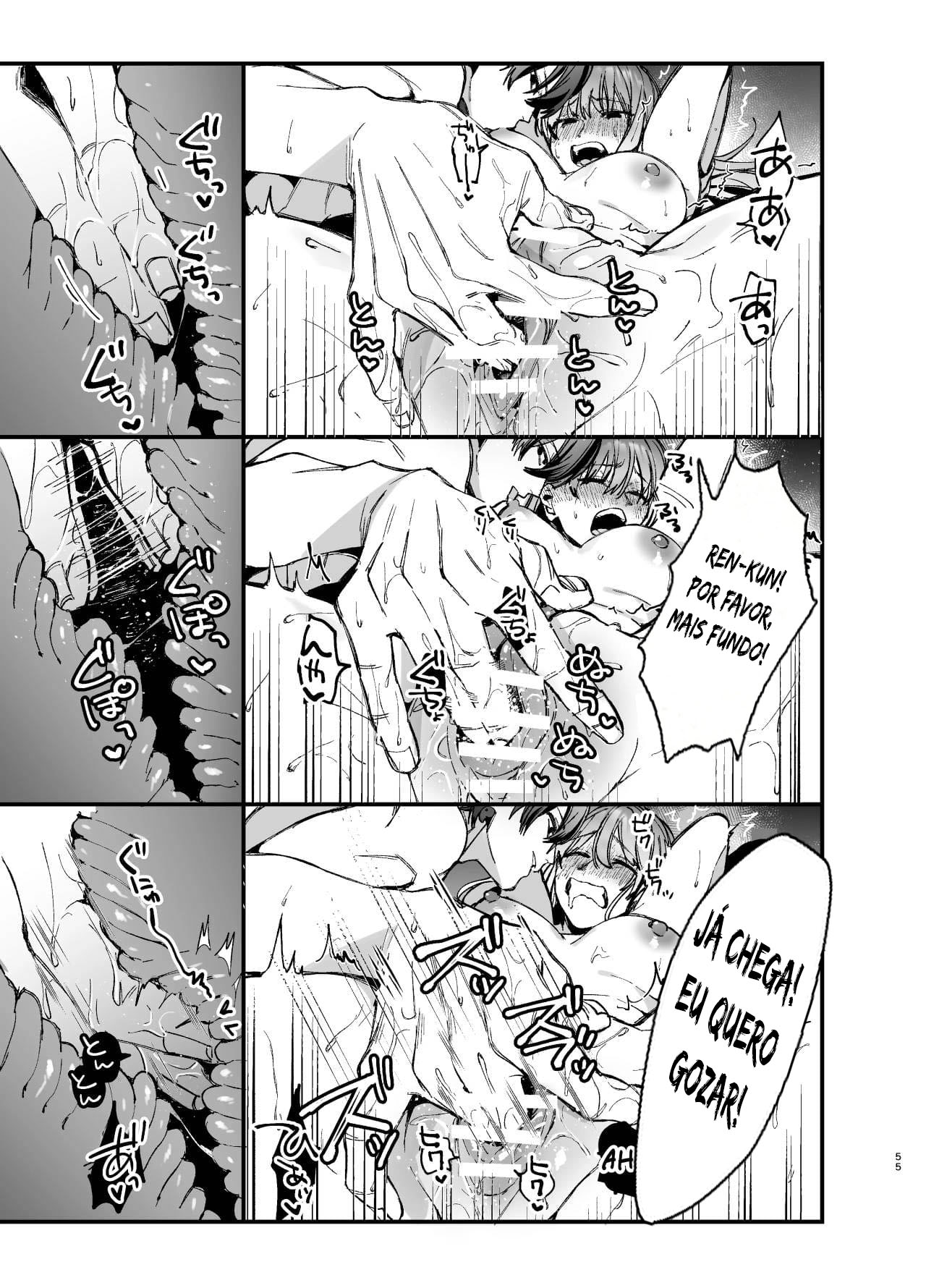 Até Que o Exorcista de Merda Ren-kun, me Conquistou Com Seu Abraço 2 - Foto 55