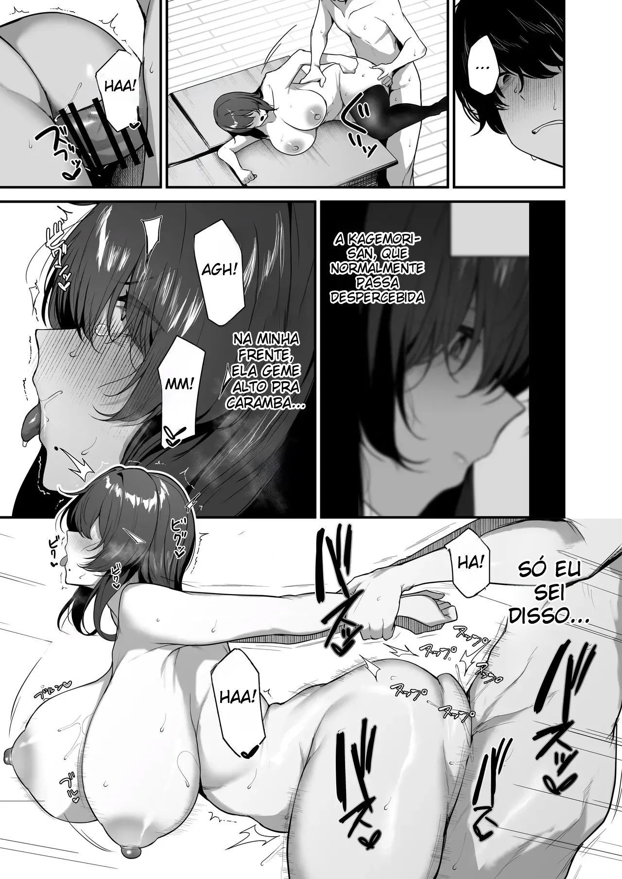 Eu Sou o Único Que Sabe Que a Kagemori-san, Uma Introvertida Solitária, é na Verdade Uma Superpervertida Tímida - Foto 56