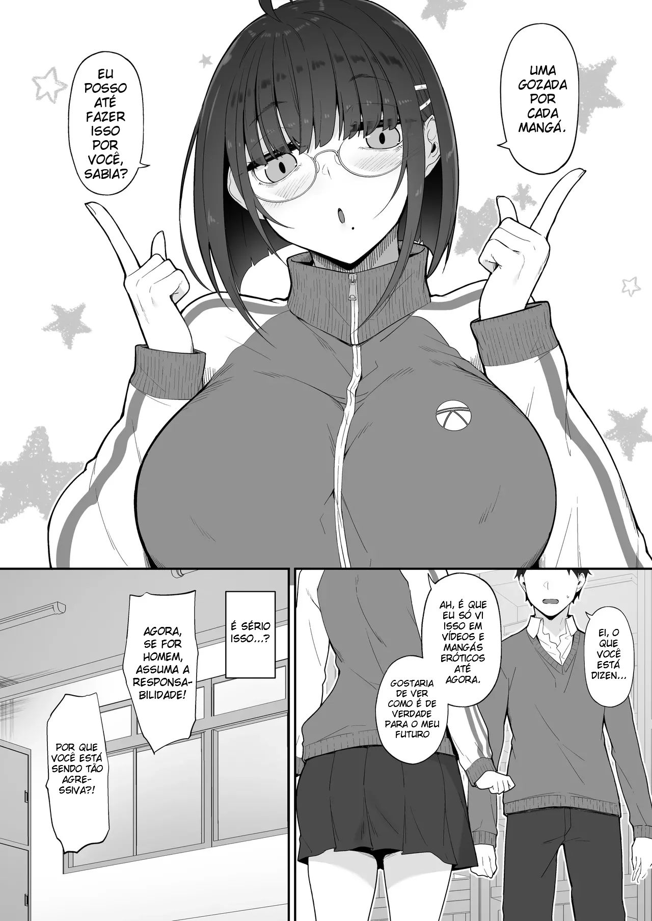 A História de Quando Emprestei Um Mangá para a Minha Kouhai Otaku e Ela Me Masturbou - Foto 7