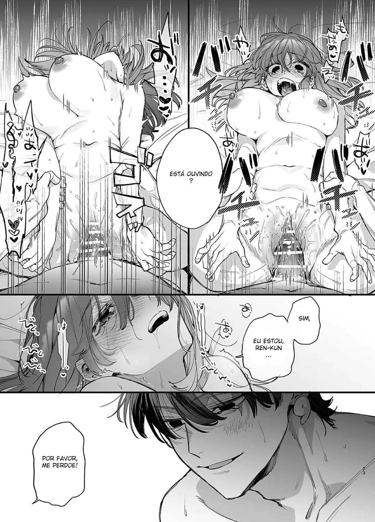 Até Que o Exorcista de Merda Ren-kun, me Conquistou Com Seu Abraço. - Foto 73