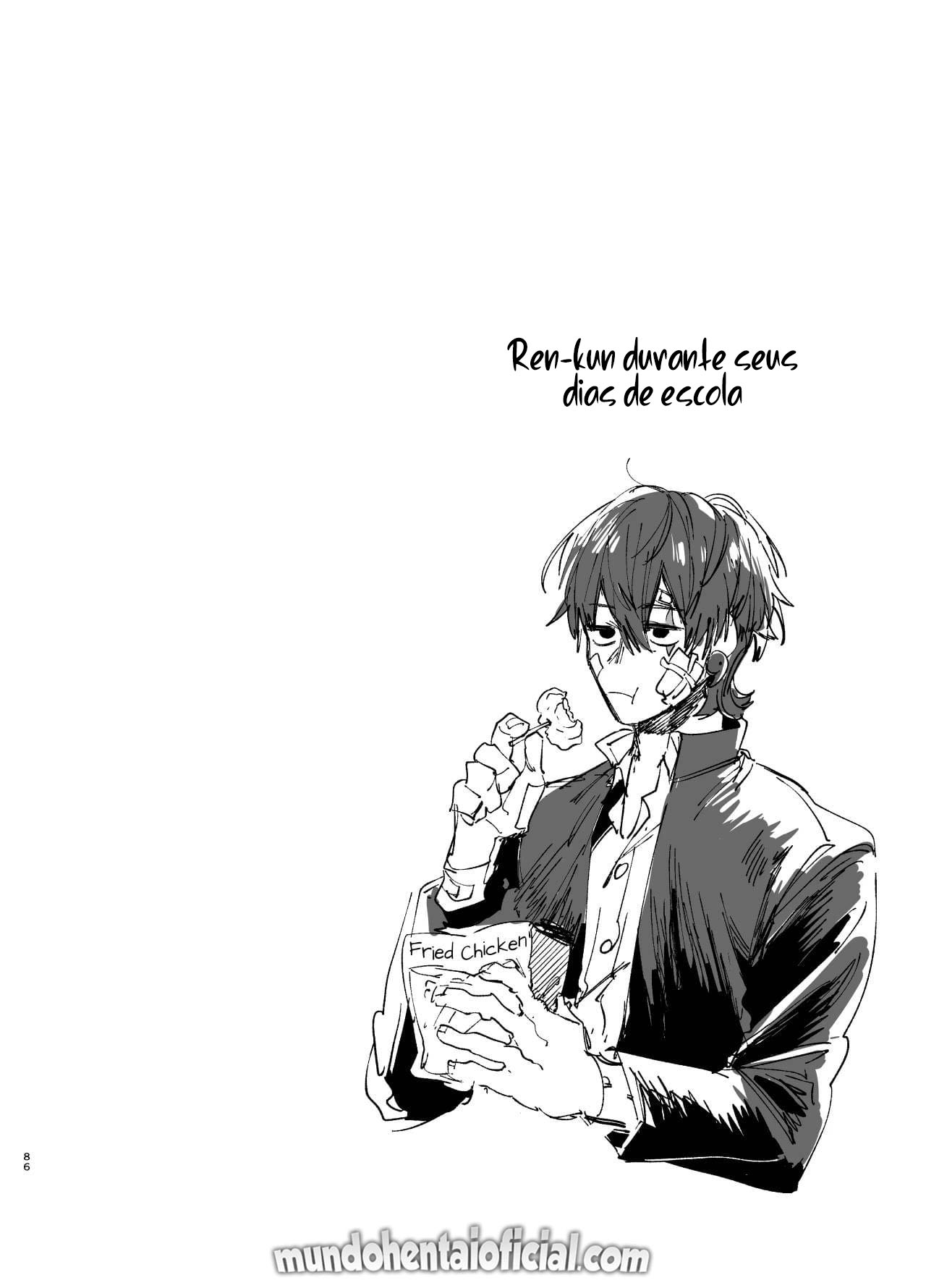 Até Que o Exorcista de Merda Ren-kun, me Conquistou Com Seu Abraço 2 - Foto 86