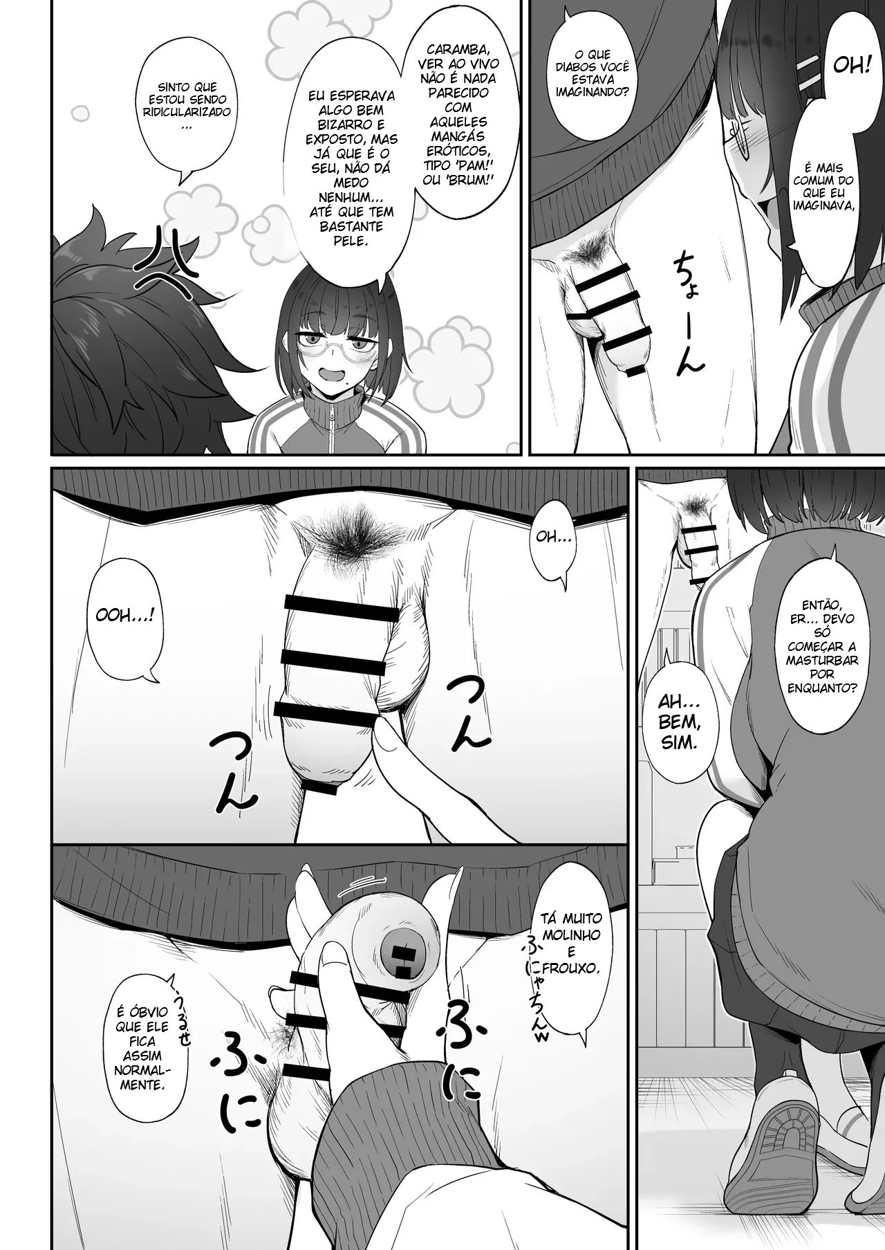 A História de Quando Emprestei Um Mangá para a Minha Kouhai Otaku e Ela Me Masturbou - Foto 9