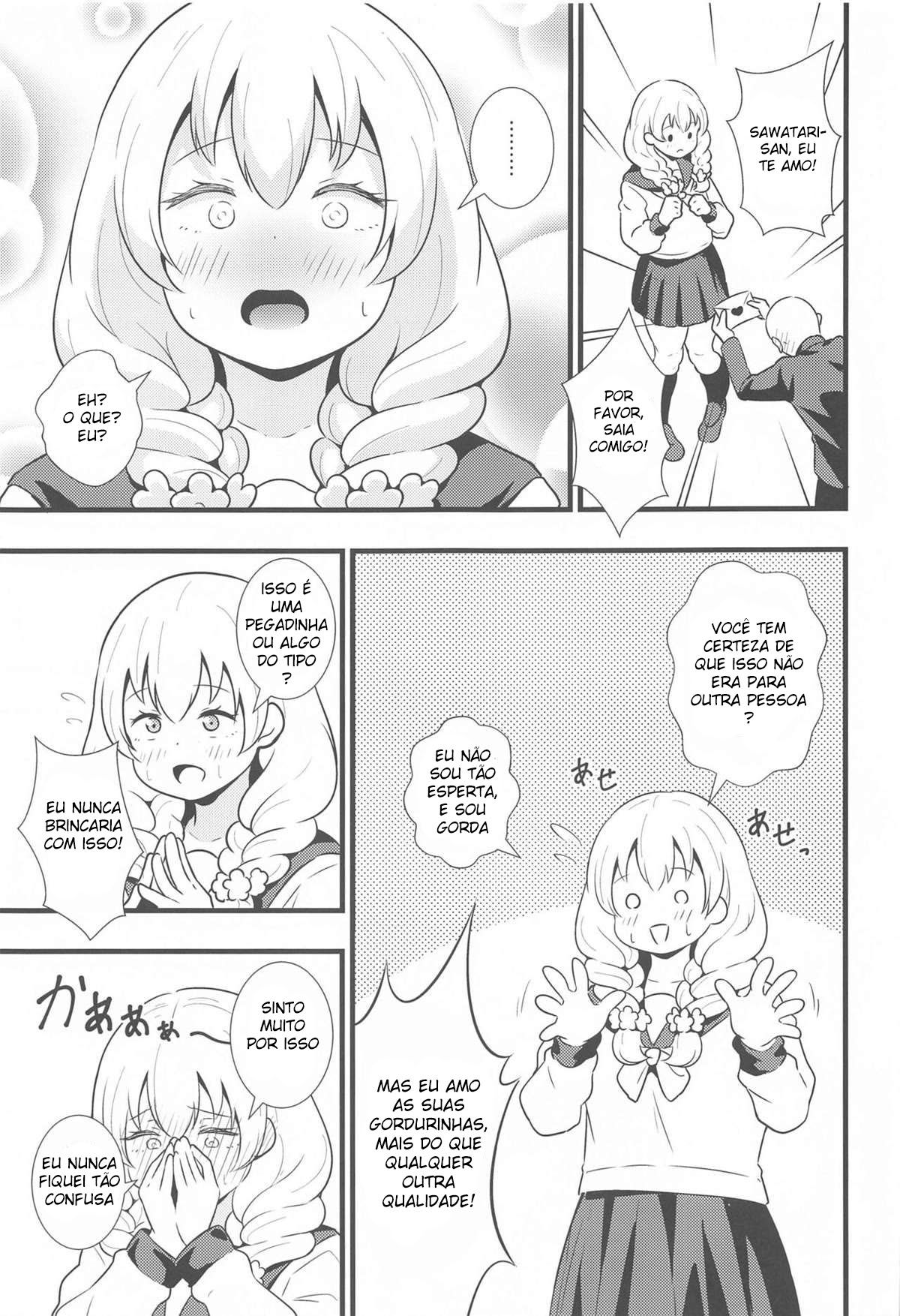 A Miwa-chan, Que, Apesar de Ser Gordinha, Não Resiste a Um Empurrãozinho - Foto 2