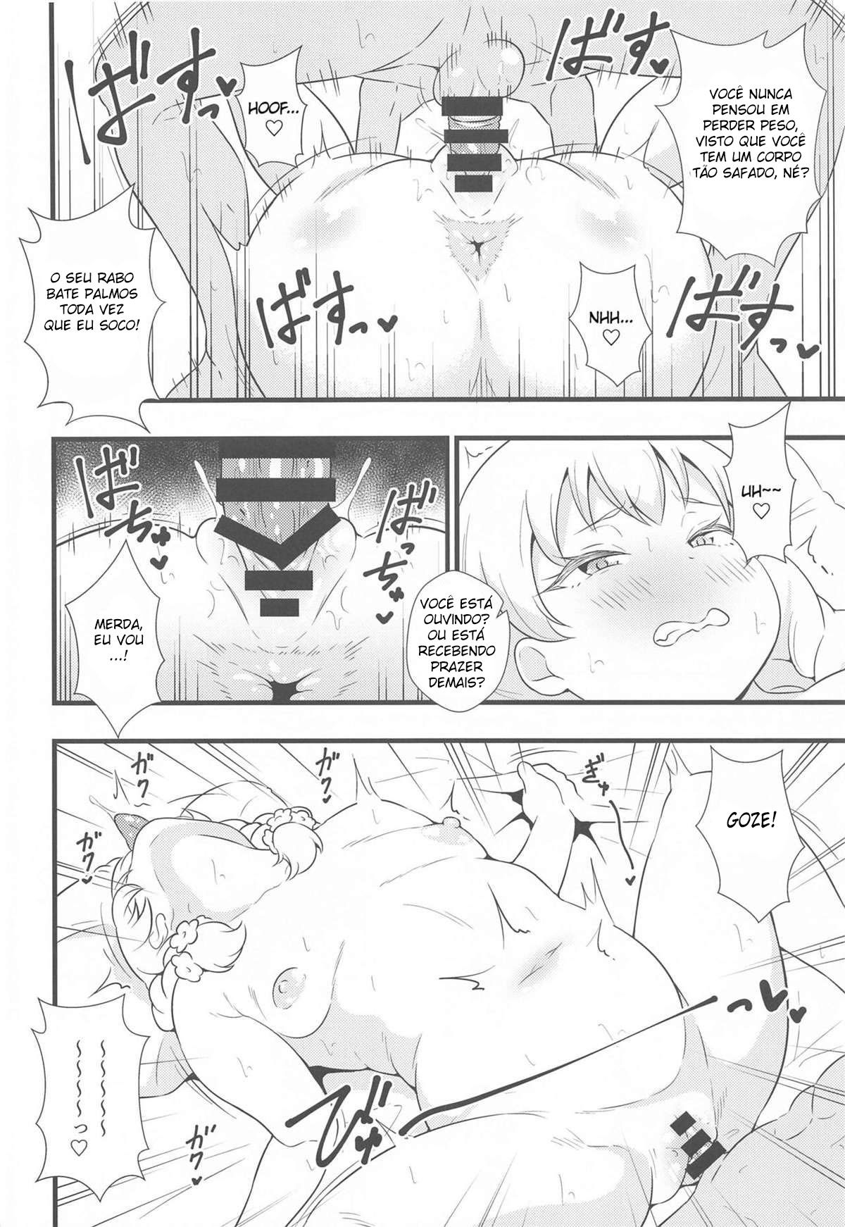 A Miwa-chan, Que, Apesar de Ser Gordinha, Não Resiste a Um Empurrãozinho - Foto 13