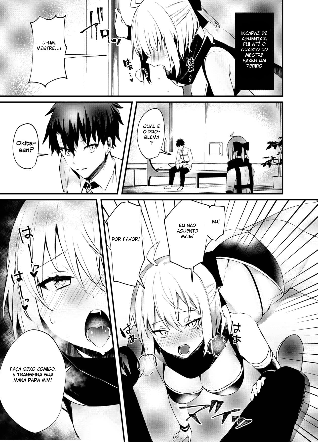 Okita-san, Eu Não Guento Mais! - Foto 8