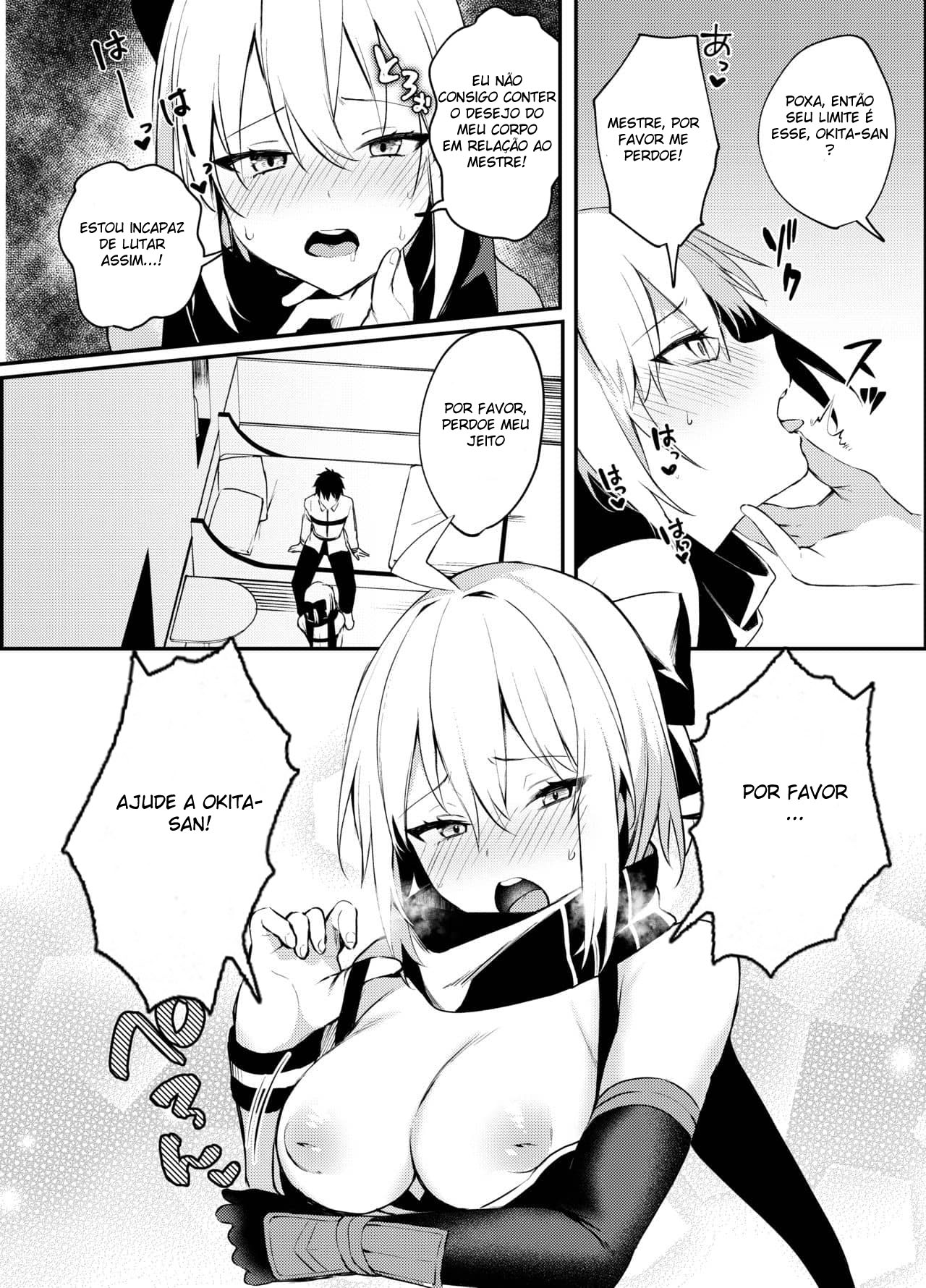 Okita-san, Eu Não Guento Mais! - Foto 9