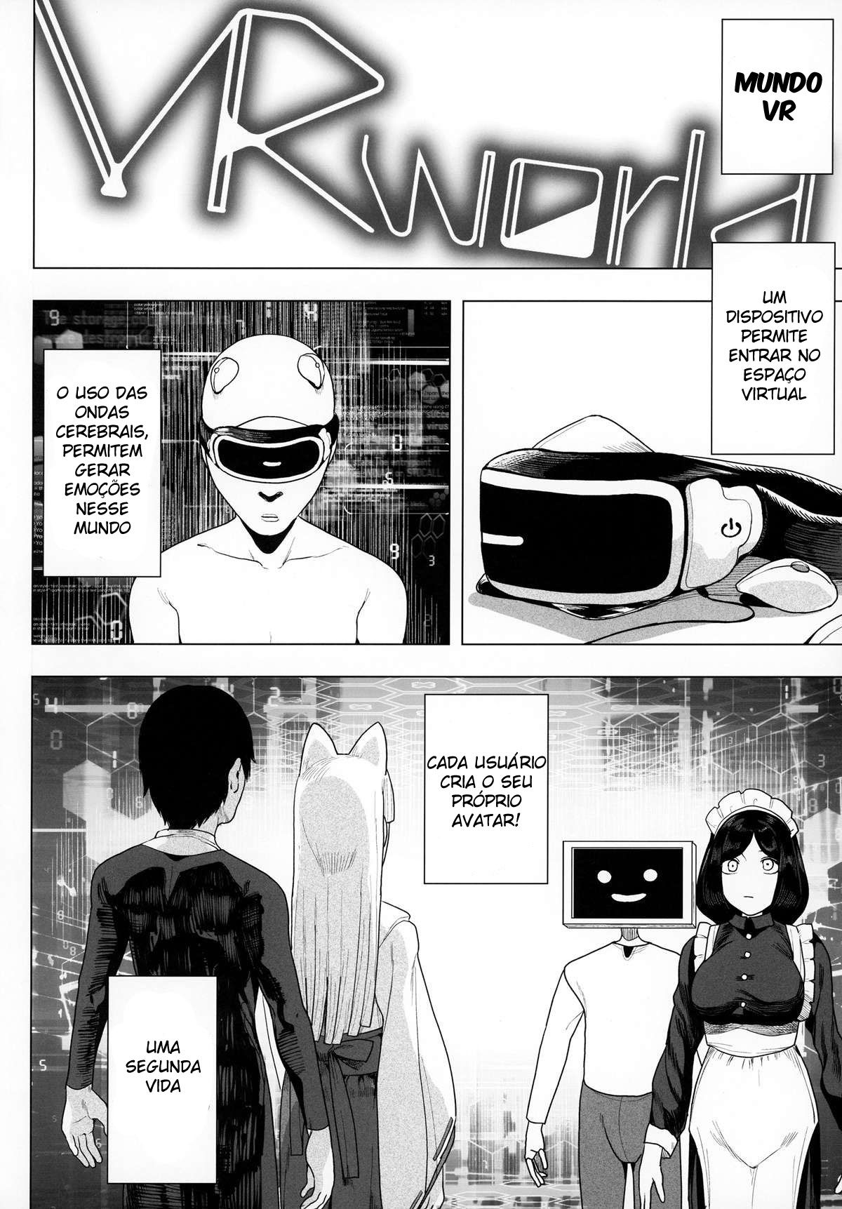 Princesa Cyberbrain – Uma garota que é fodida em realidade virtual - Foto 2