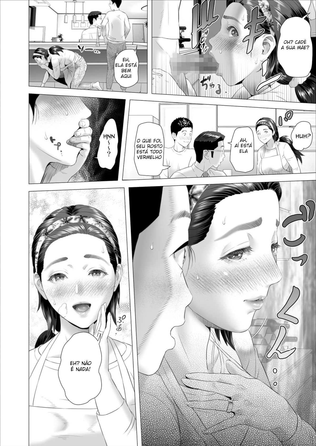Sedução da Vizinhança ~Filho Fazendo Amor Com Sua Mãe Atrás de Seu Marido~ - Foto 26