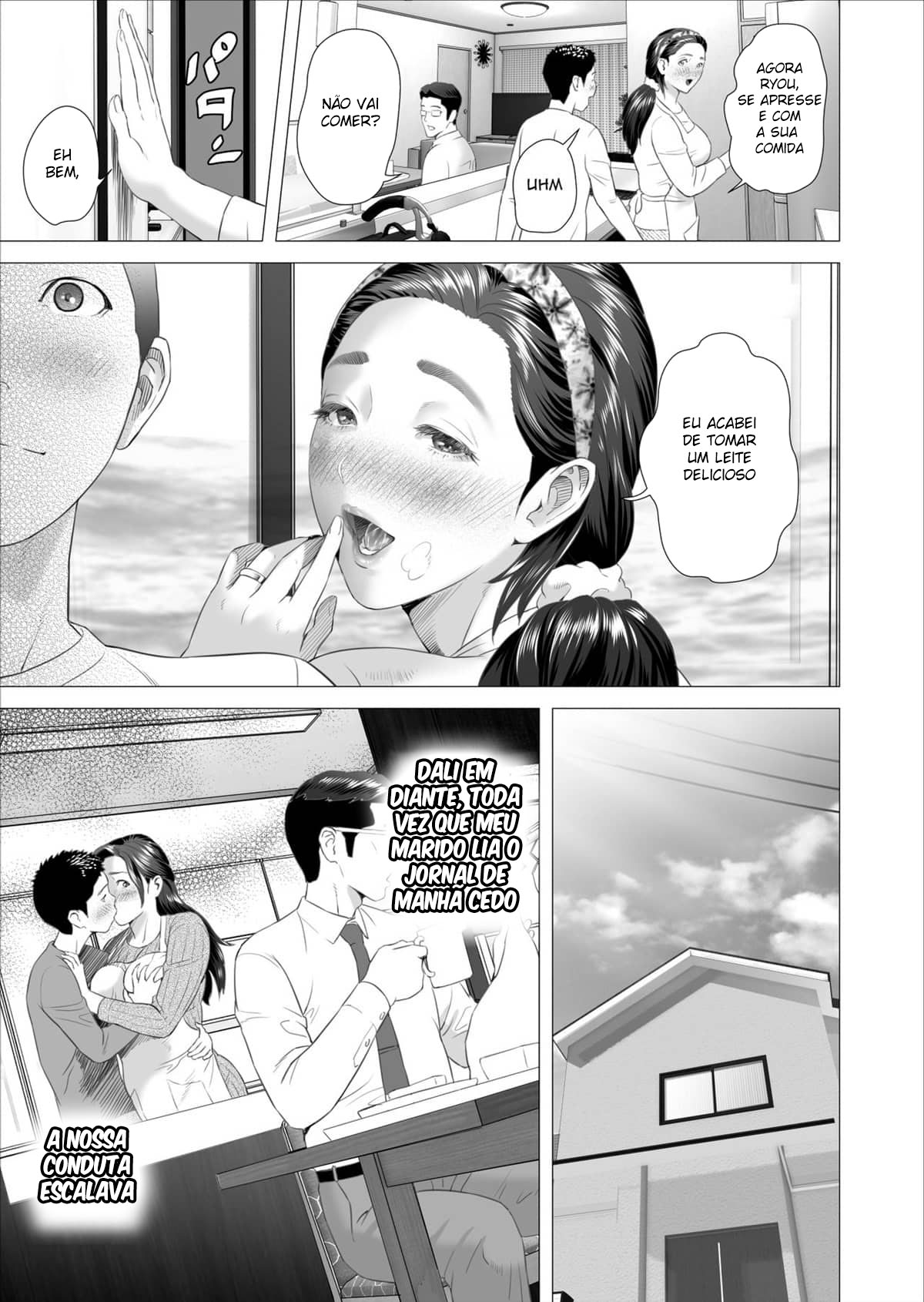 Sedução da Vizinhança ~Filho Fazendo Amor Com Sua Mãe Atrás de Seu Marido~ - Foto 27
