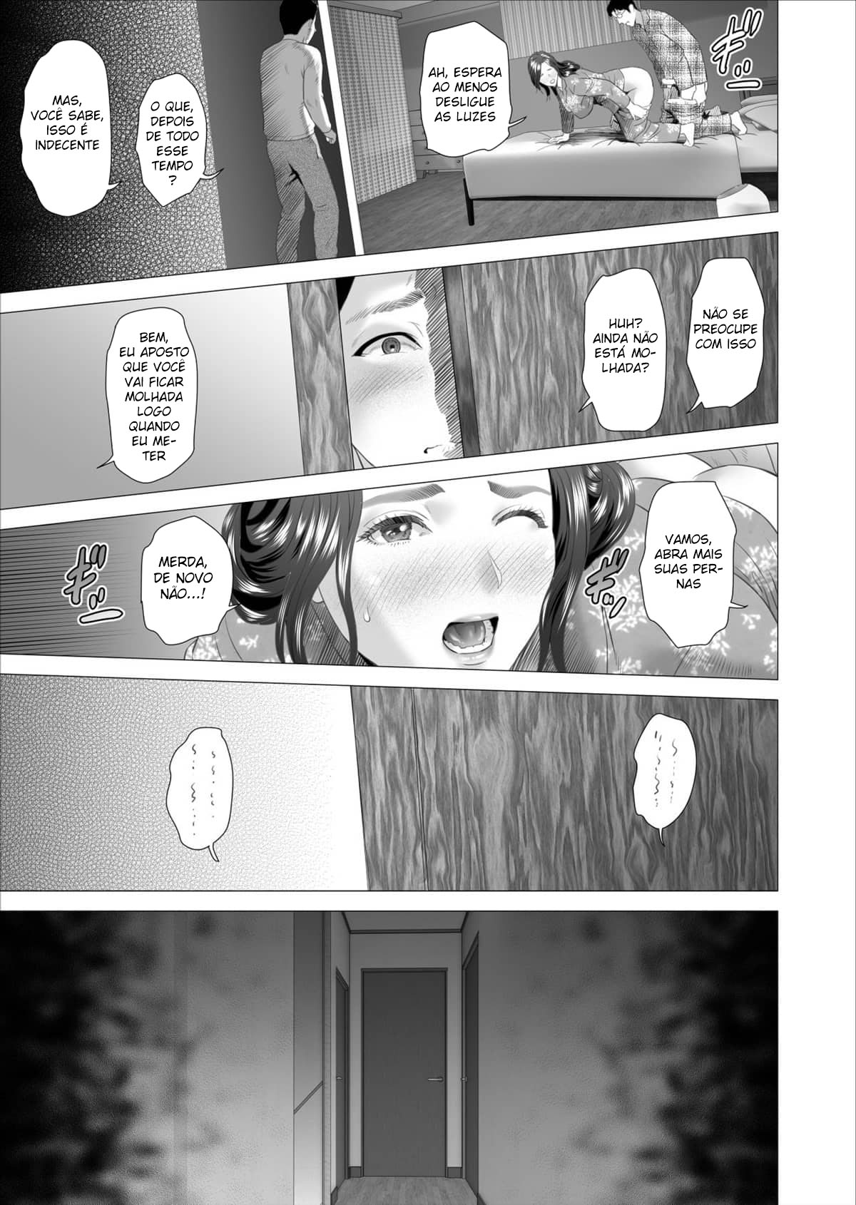 Sedução da Vizinhança ~Filho Fazendo Amor Com Sua Mãe Atrás de Seu Marido~ - Foto 5