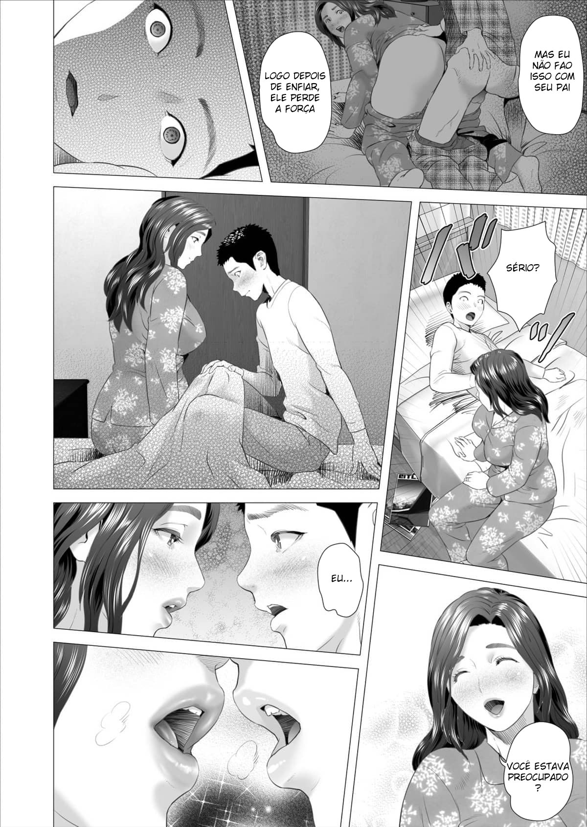 Sedução da Vizinhança ~Filho Fazendo Amor Com Sua Mãe Atrás de Seu Marido~ - Foto 8