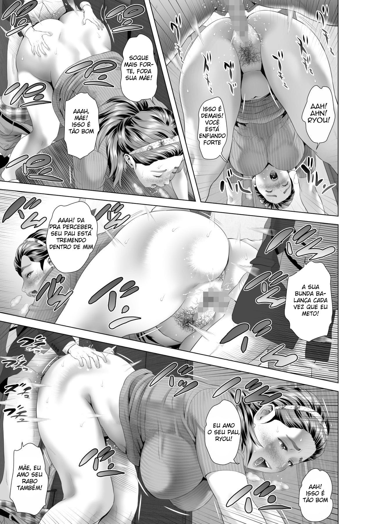 Sedução da Vizinhança ~ Mãe Fazendo Sexo Intenso com o Filho ~ - Foto 7