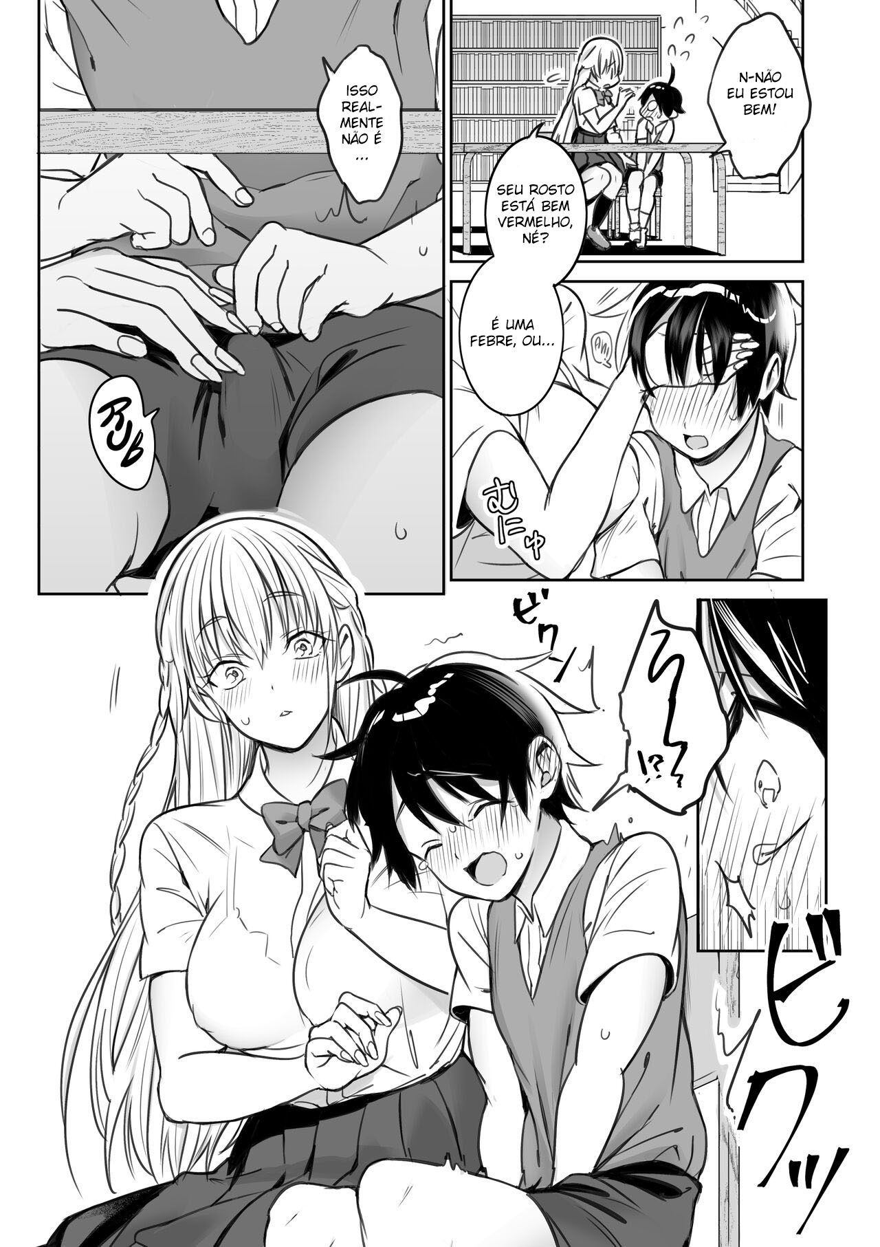 Uma História Sobre as Coisas Safadas que a Onee-San que Conheci na Biblioteca faz Comigo - Foto 5