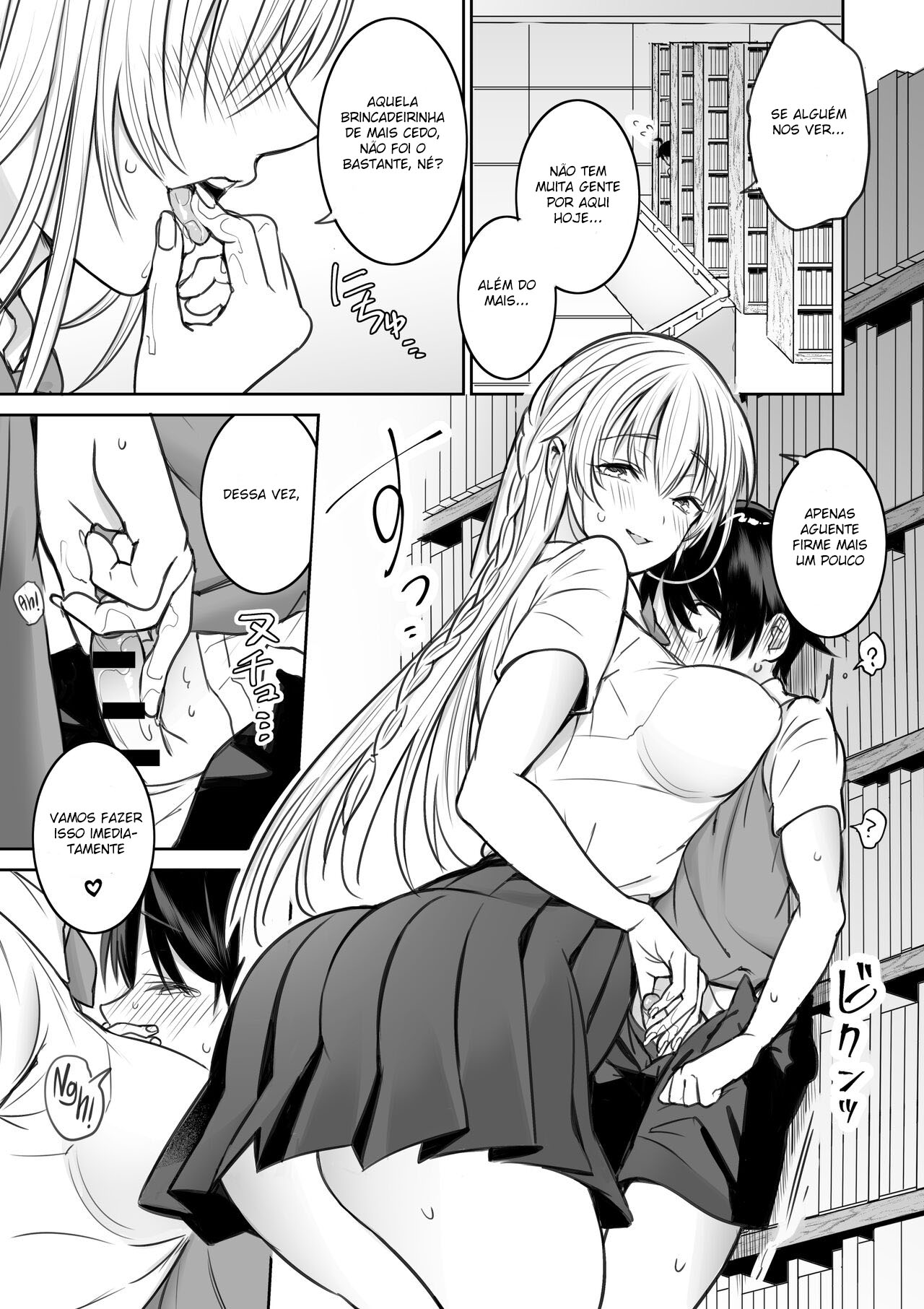 Uma História Sobre as Coisas Safadas que a Onee-San que Conheci na Biblioteca faz Comigo - Foto 7