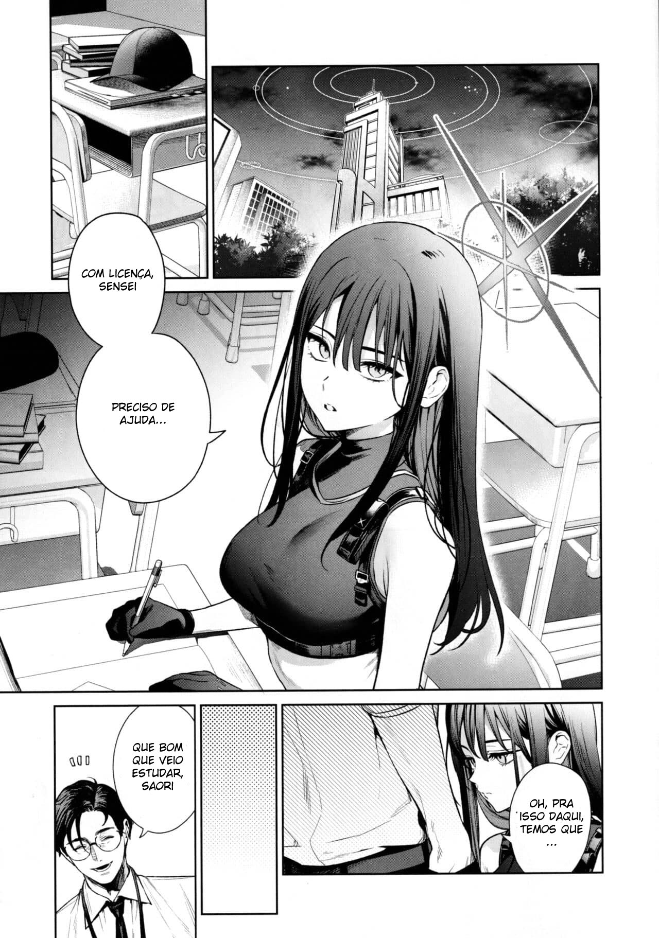 Um Livro Sobre Como Ensinar Saori e Atsuko a Estudar - Foto 3