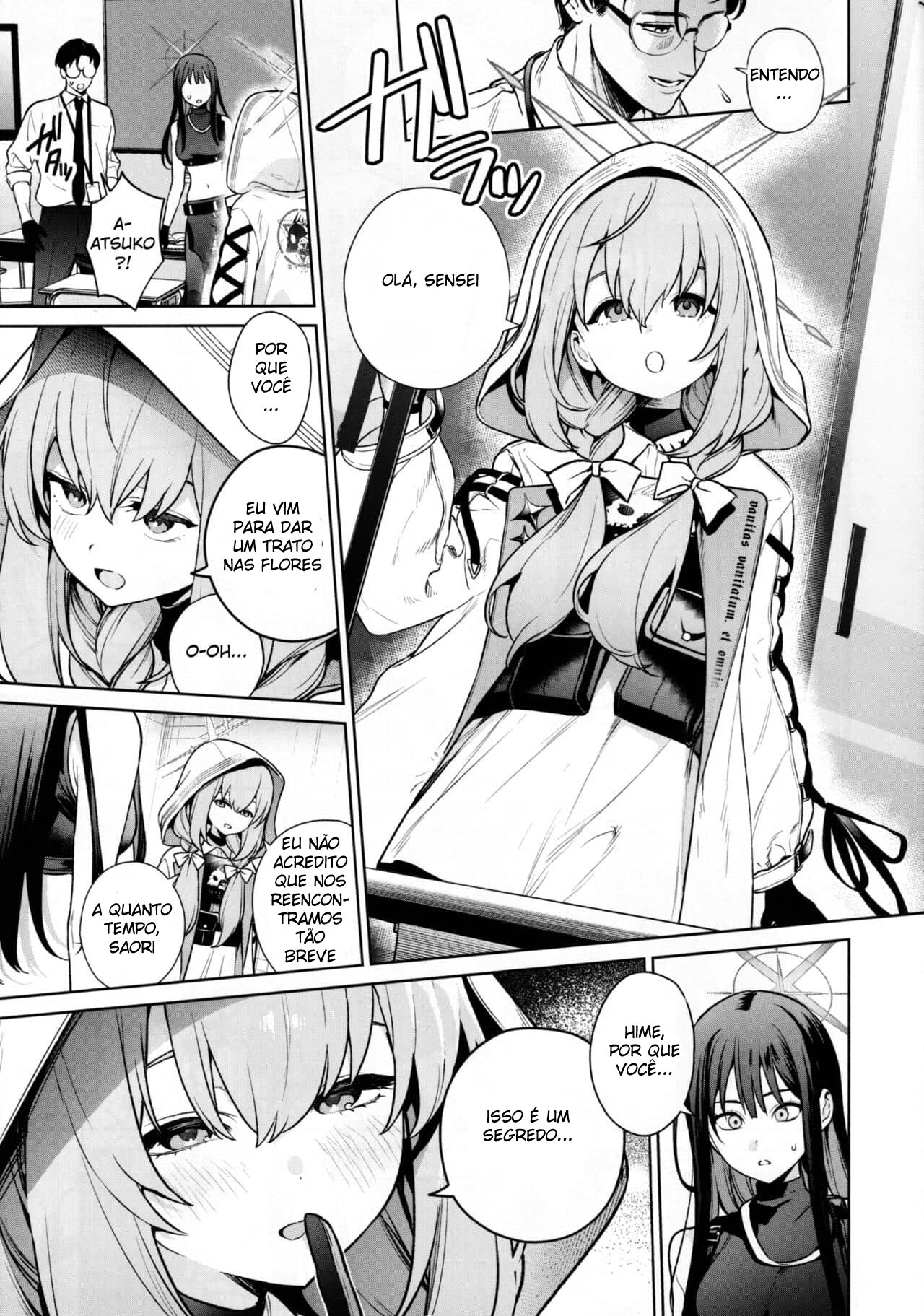 Um Livro Sobre Como Ensinar Saori e Atsuko a Estudar - Foto 5