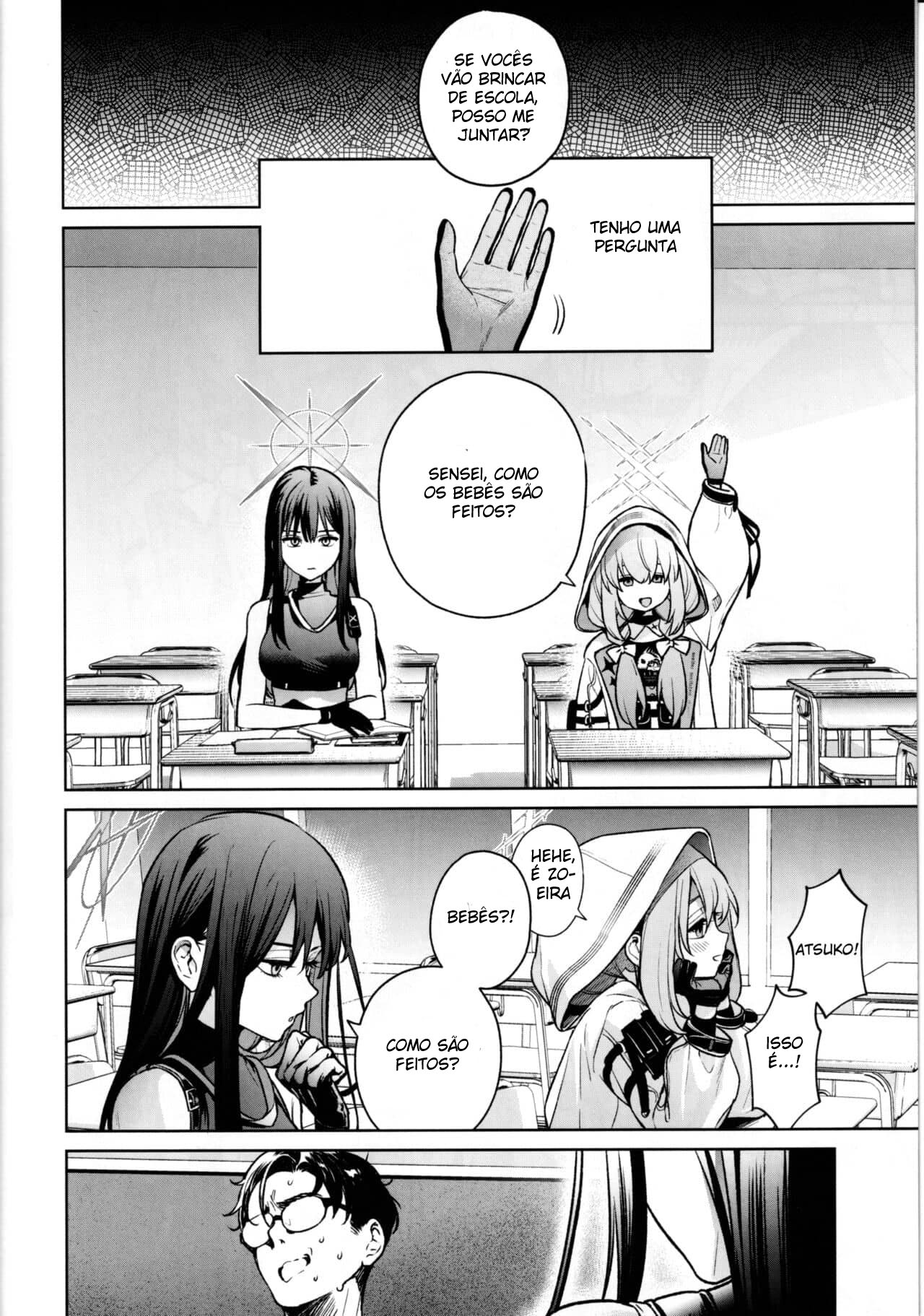 Um Livro Sobre Como Ensinar Saori e Atsuko a Estudar - Foto 6