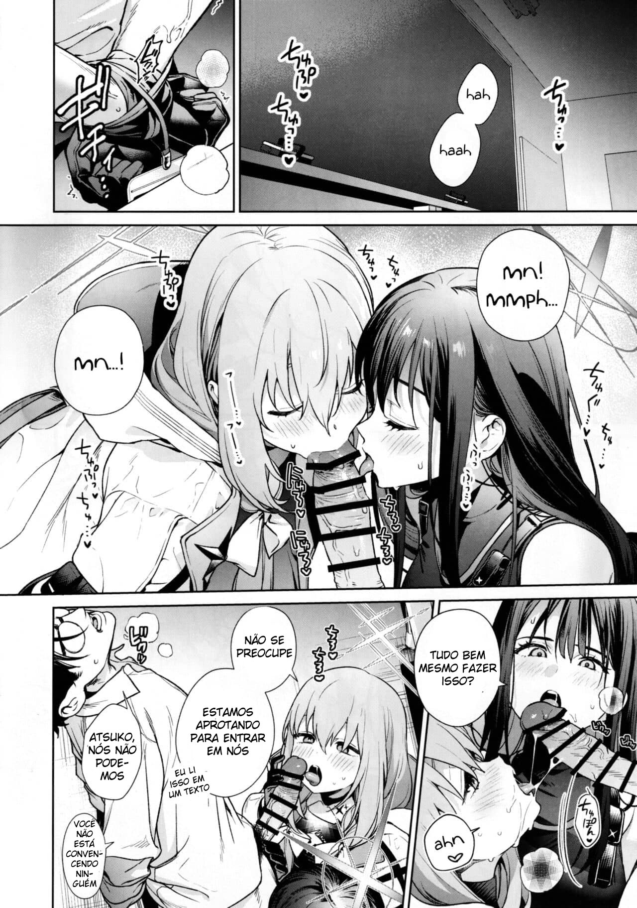 Um Livro Sobre Como Ensinar Saori e Atsuko a Estudar - Foto 8