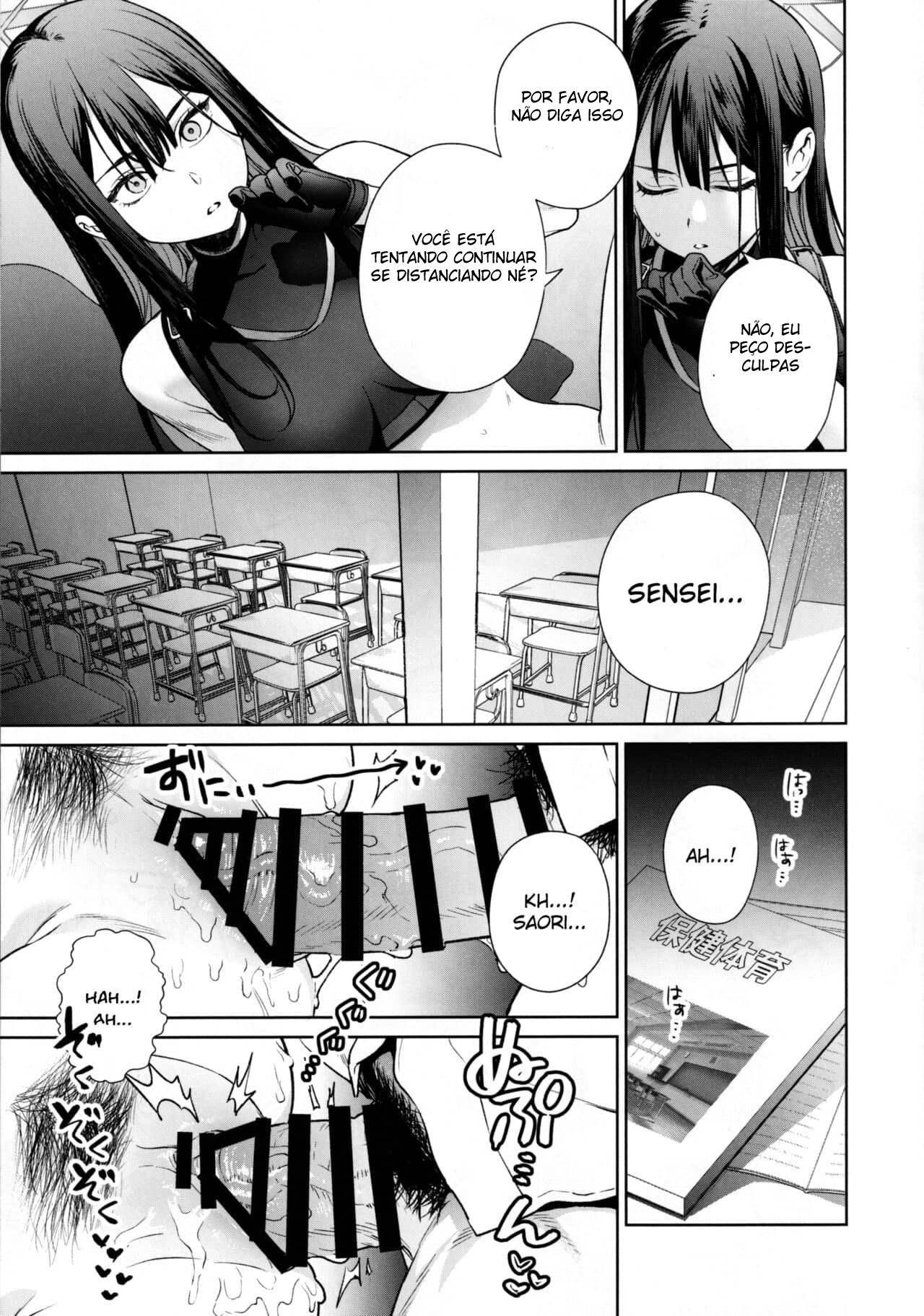 Um Livro Sobre Como Ensinar Saori e Atsuko a Estudar - Foto 13