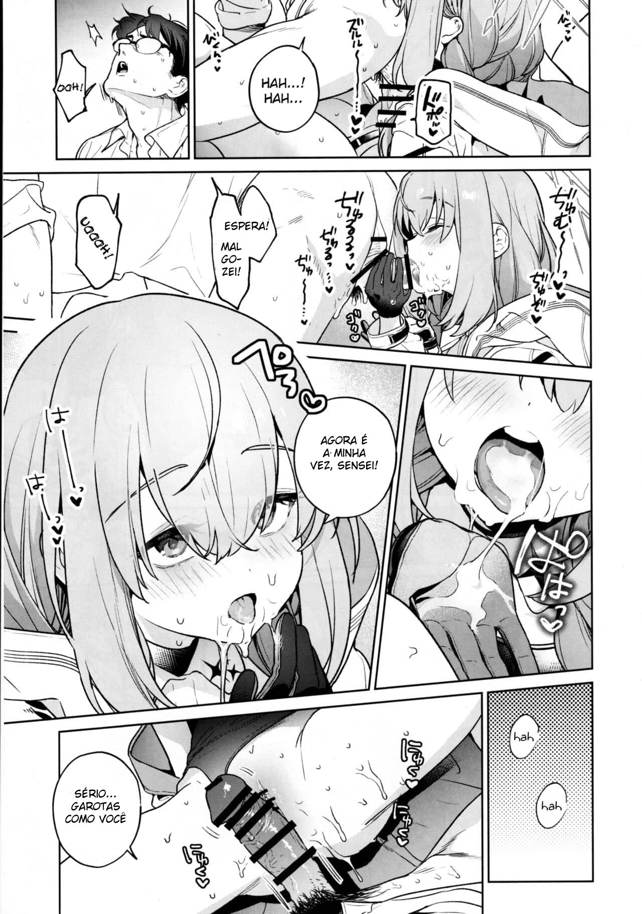 Um Livro Sobre Como Ensinar Saori e Atsuko a Estudar - Foto 21