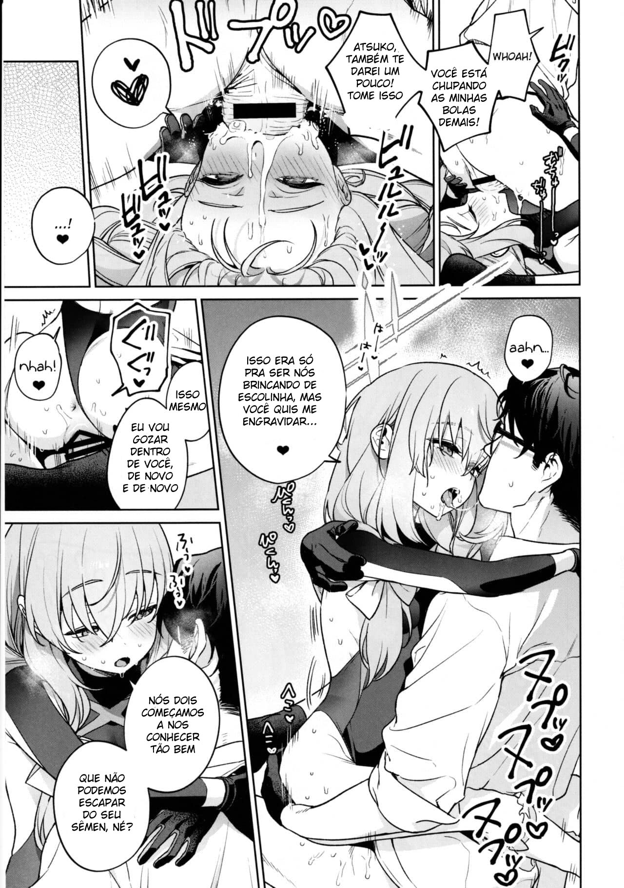 Um Livro Sobre Como Ensinar Saori e Atsuko a Estudar - Foto 29