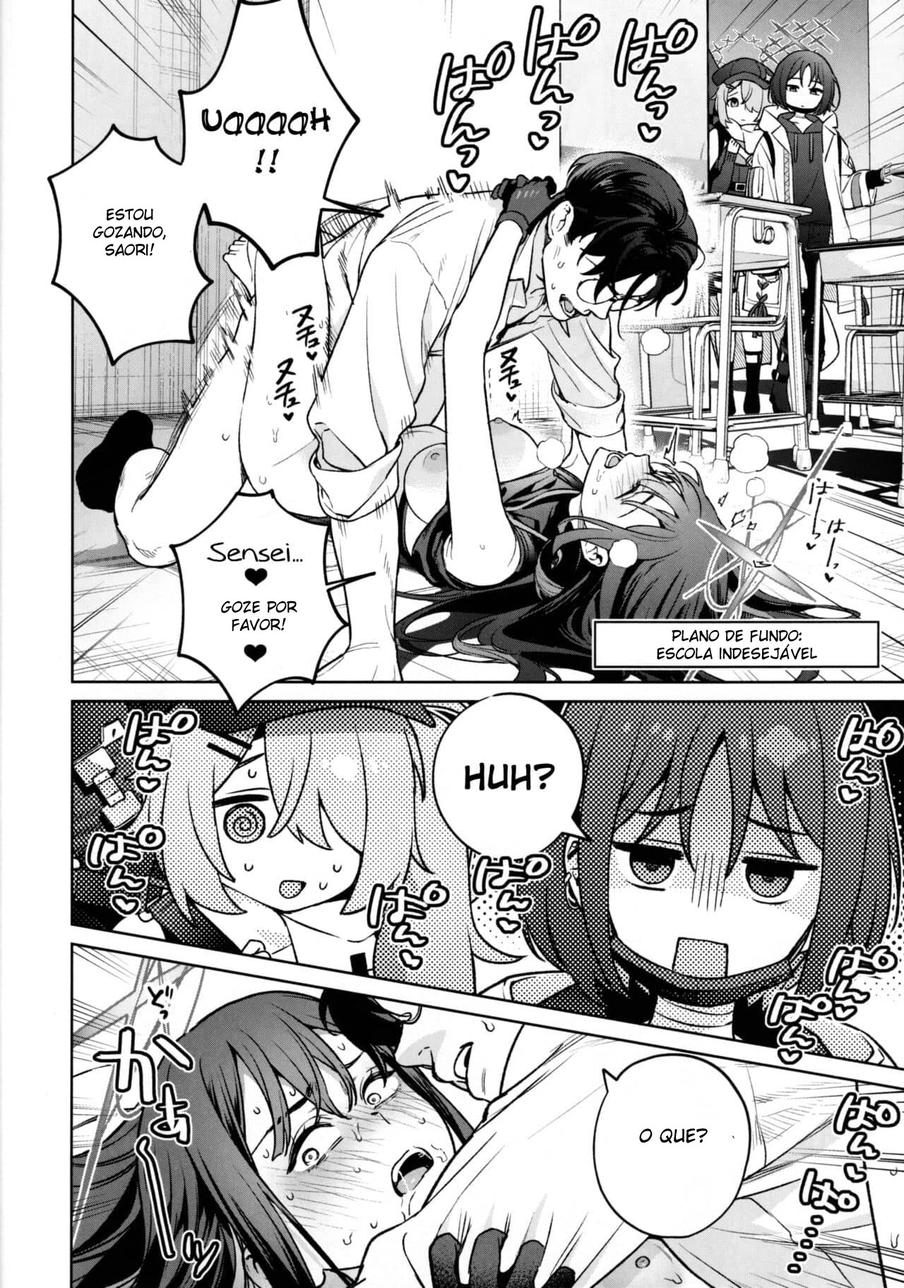 Um Livro Sobre Como Ensinar Saori e Atsuko a Estudar - Foto 32