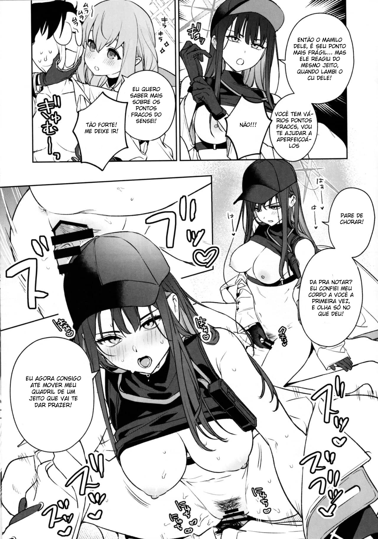 Um Livro Sobre Como Ensinar Saori e Atsuko a Estudar - Foto 35